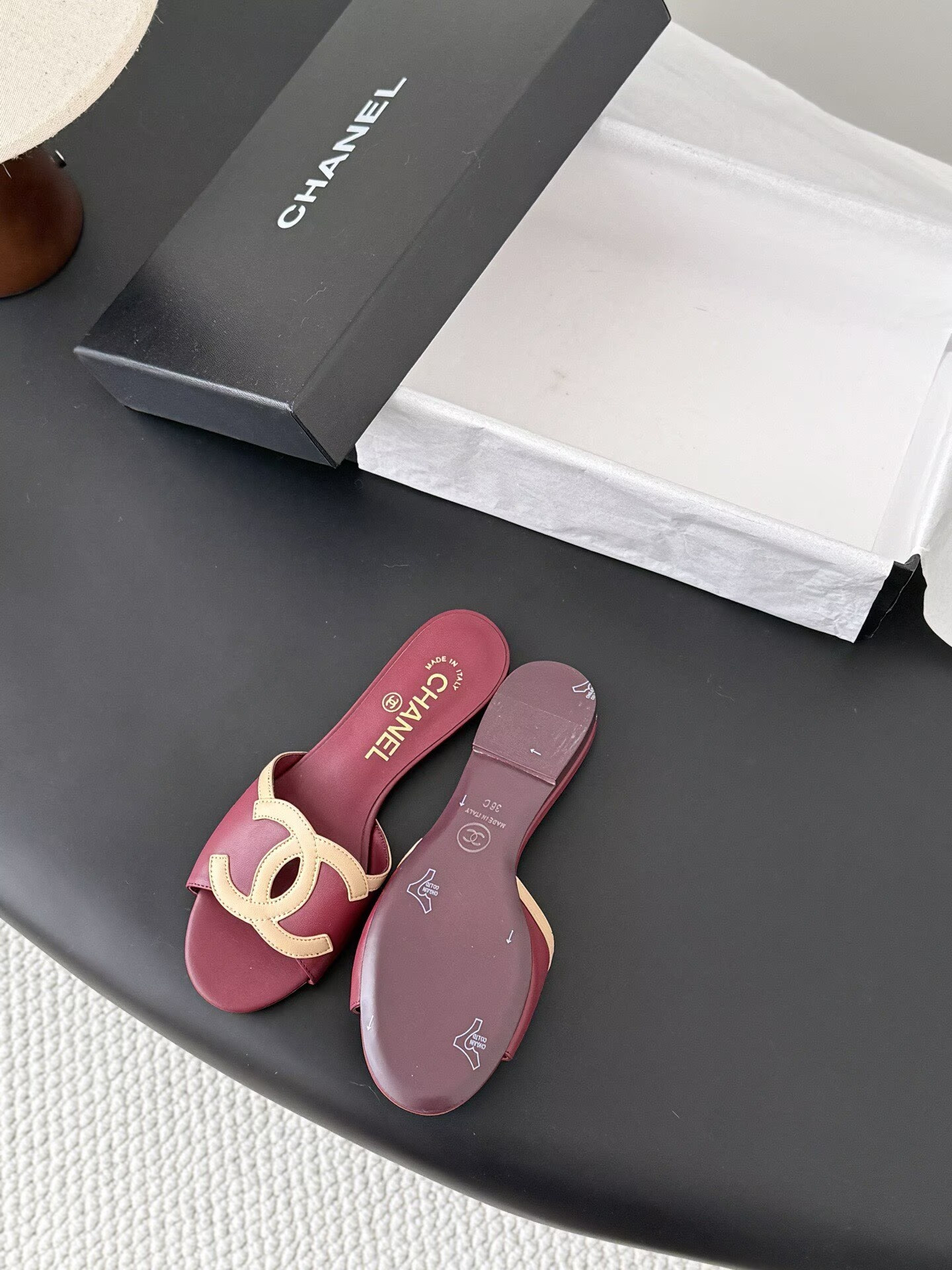 UA Chanel Sandals