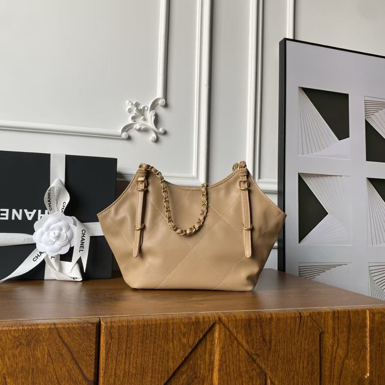 Chanel Shopping Bag AS6015 20x28x7cm