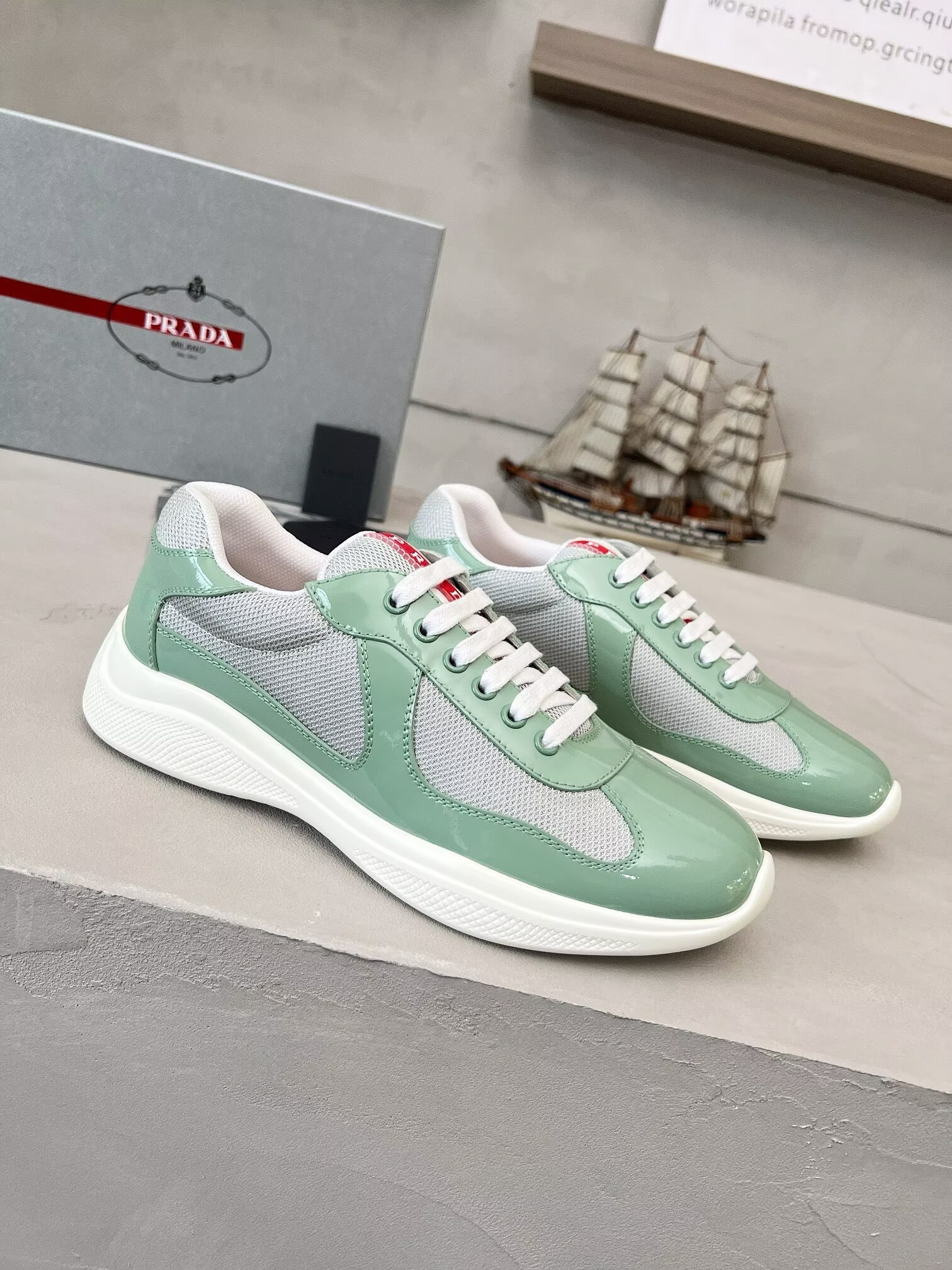 ua Pra*a america's cup sneaker