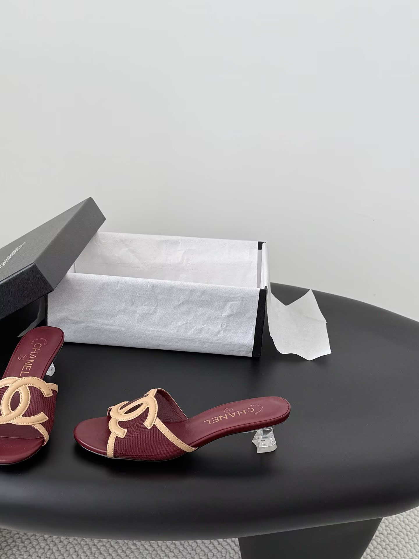 UA Chanel Sandals 4.5cm Heel