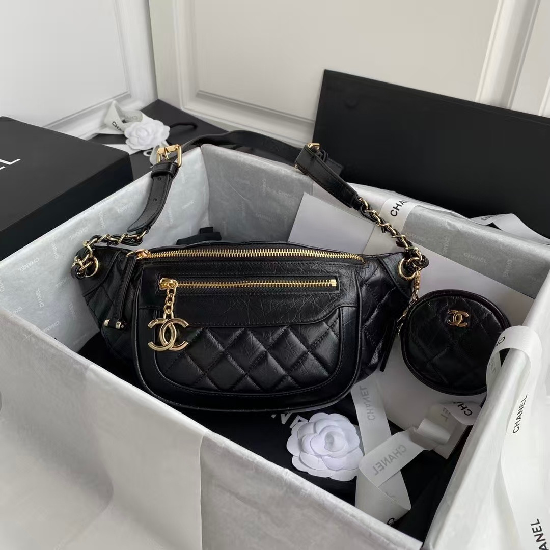 Ch**el Belt Bag 34x15x6cm