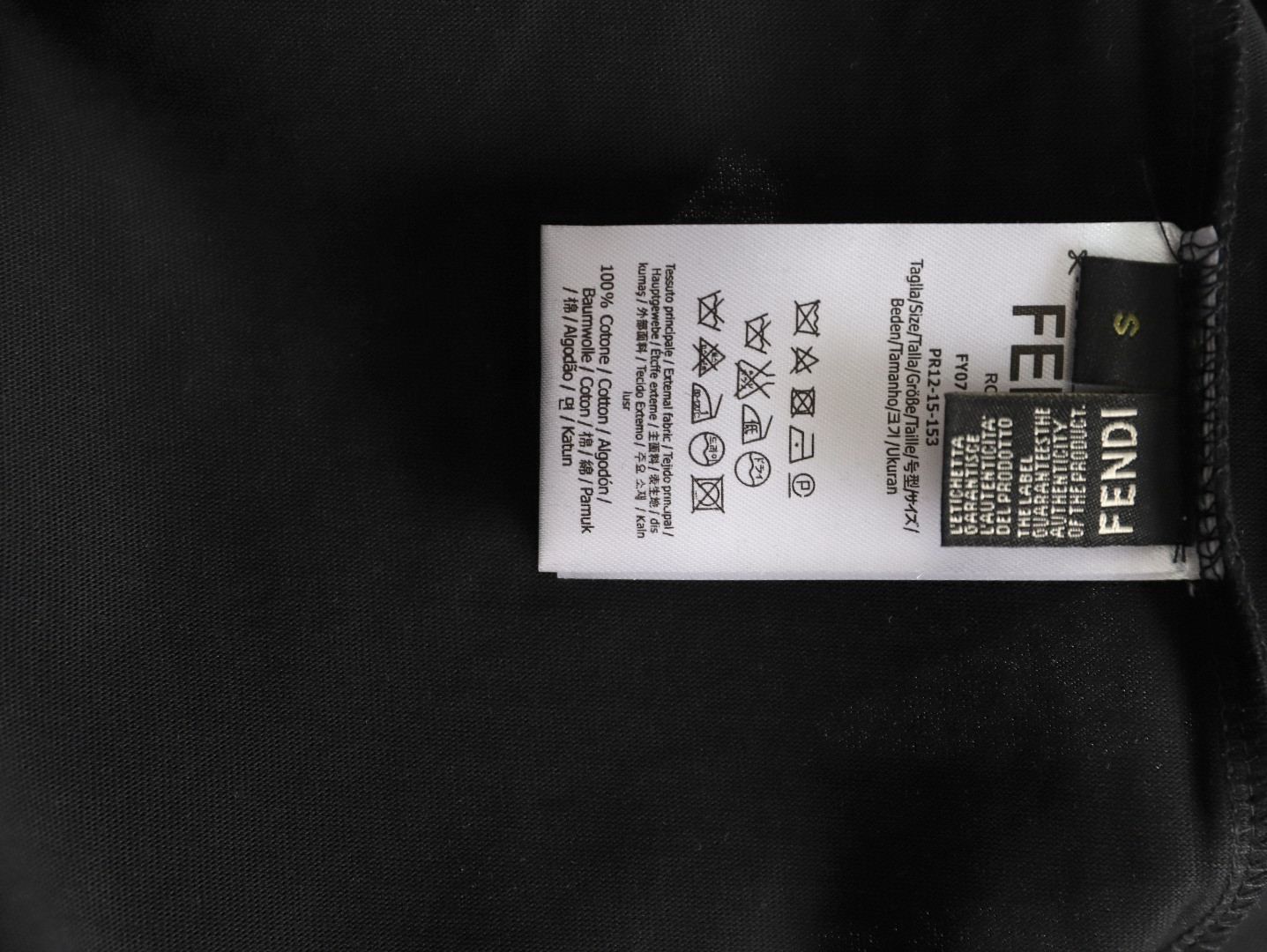 F**di 26ss short-sleeved t-shirt