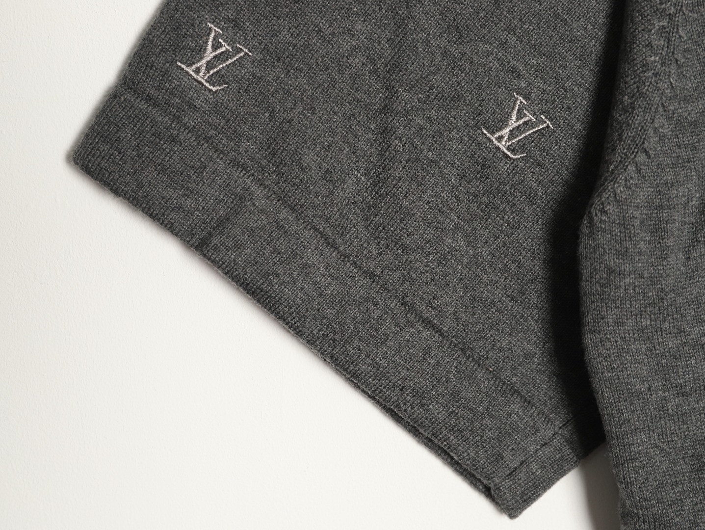 l0vis Vvtt0n knitting short-sleeved t-shirt