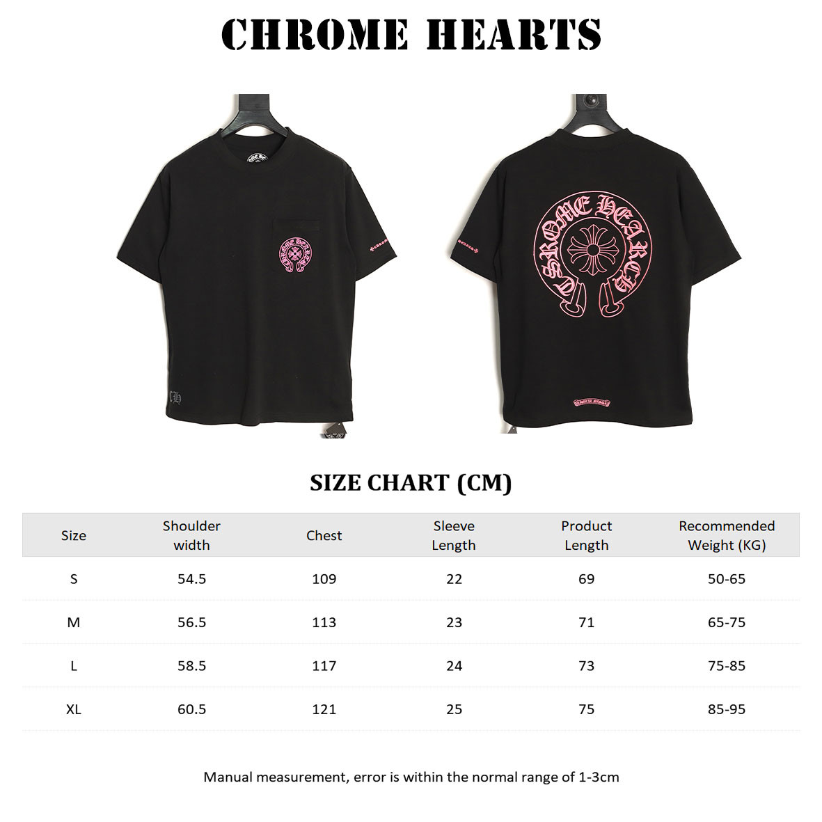 Ch*0me He**ts short-sleeved t-shirt