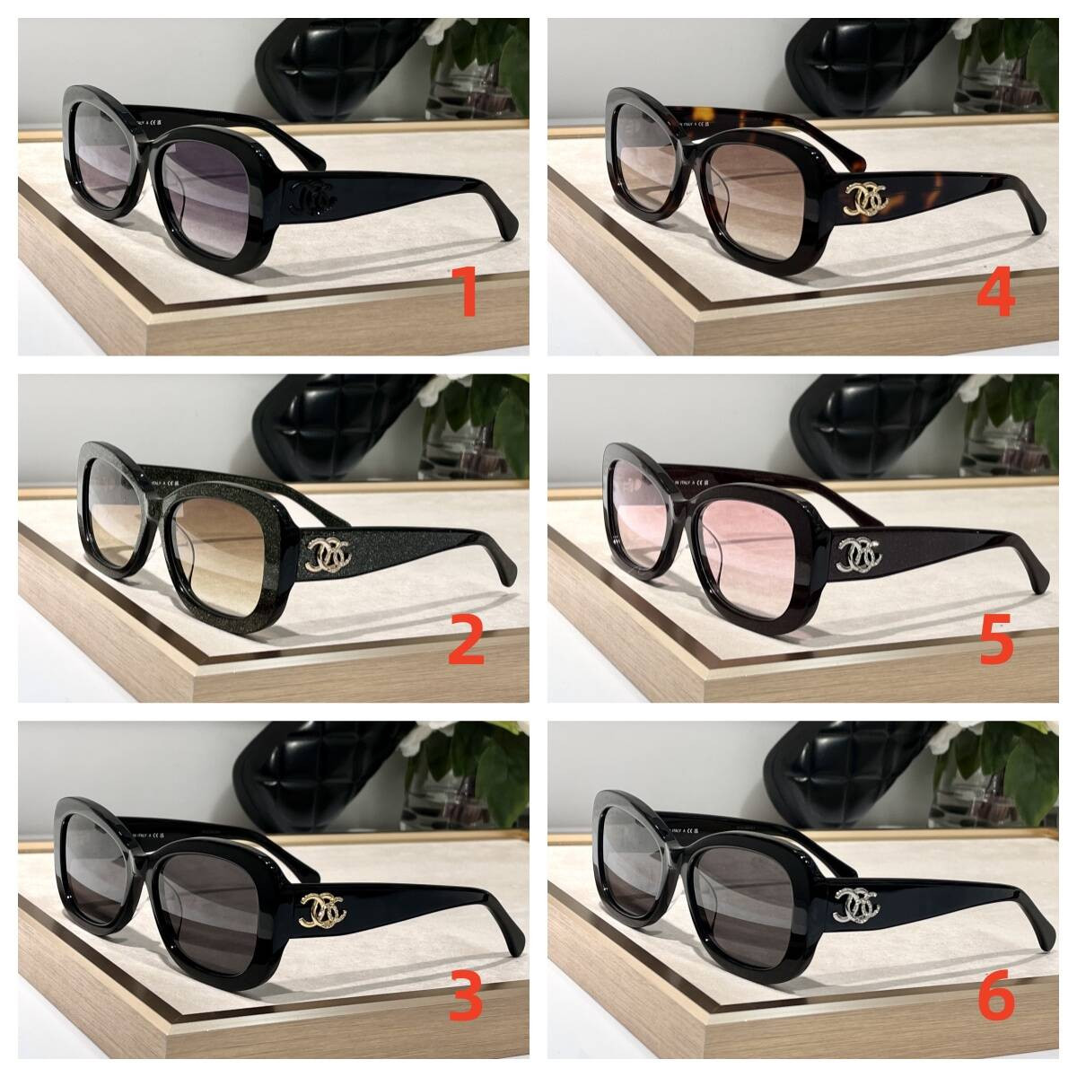 Ch**el Glasses CH5468B 55-19-145