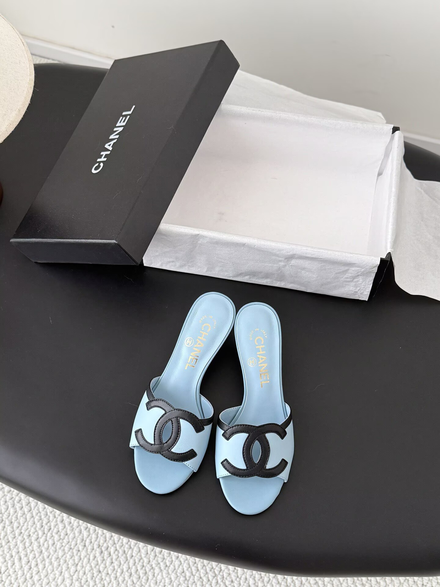 UA Chanel Sandals 4.5cm Heel