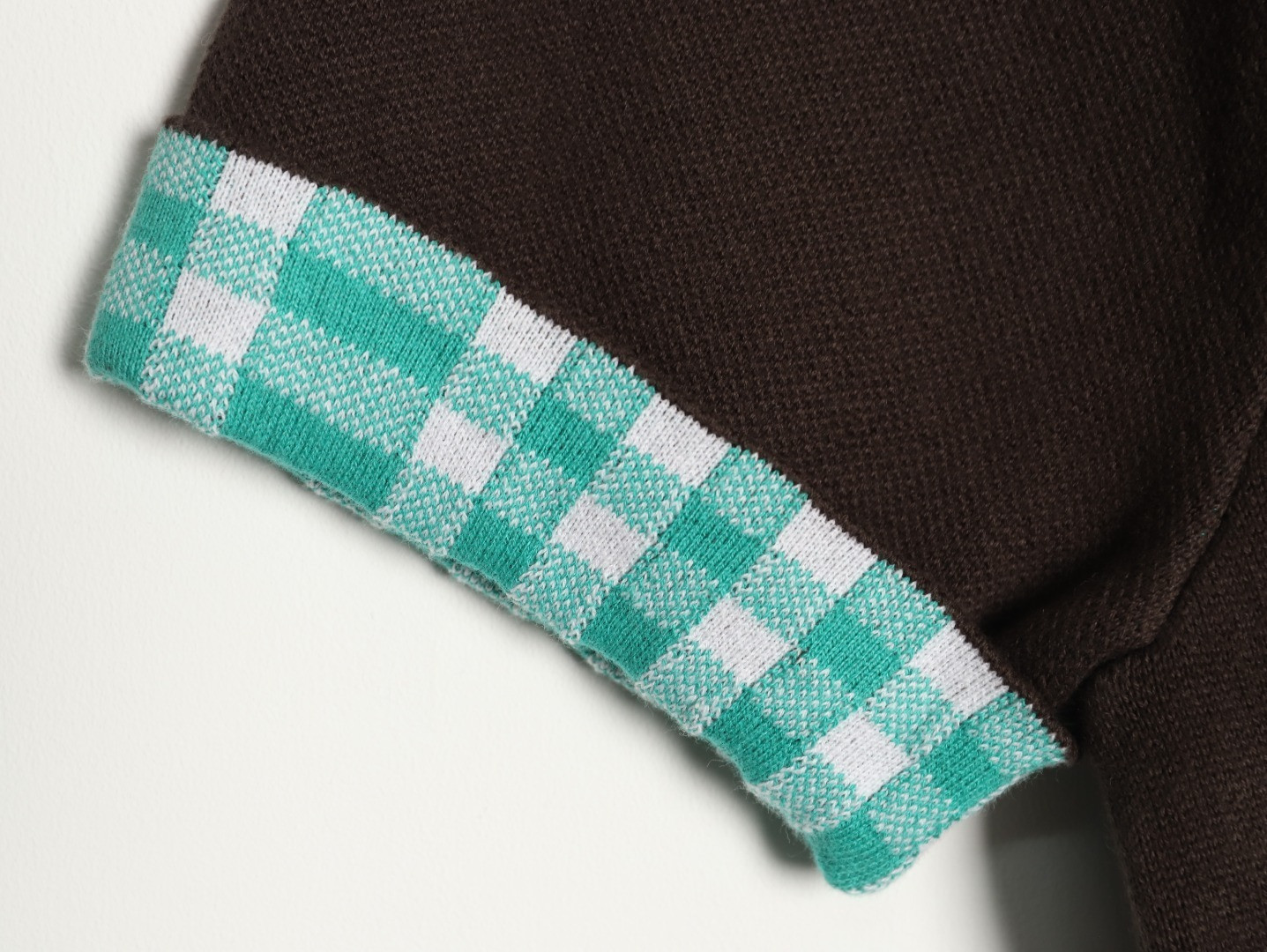 L0ew* knitting short-sleeved t-shirt
