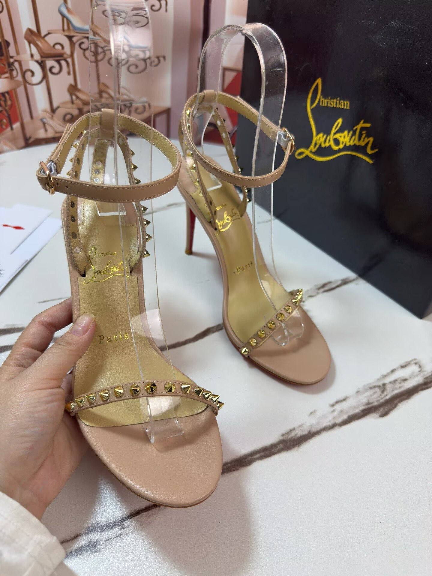 ua Chr1st1an louboutin galeria sandals