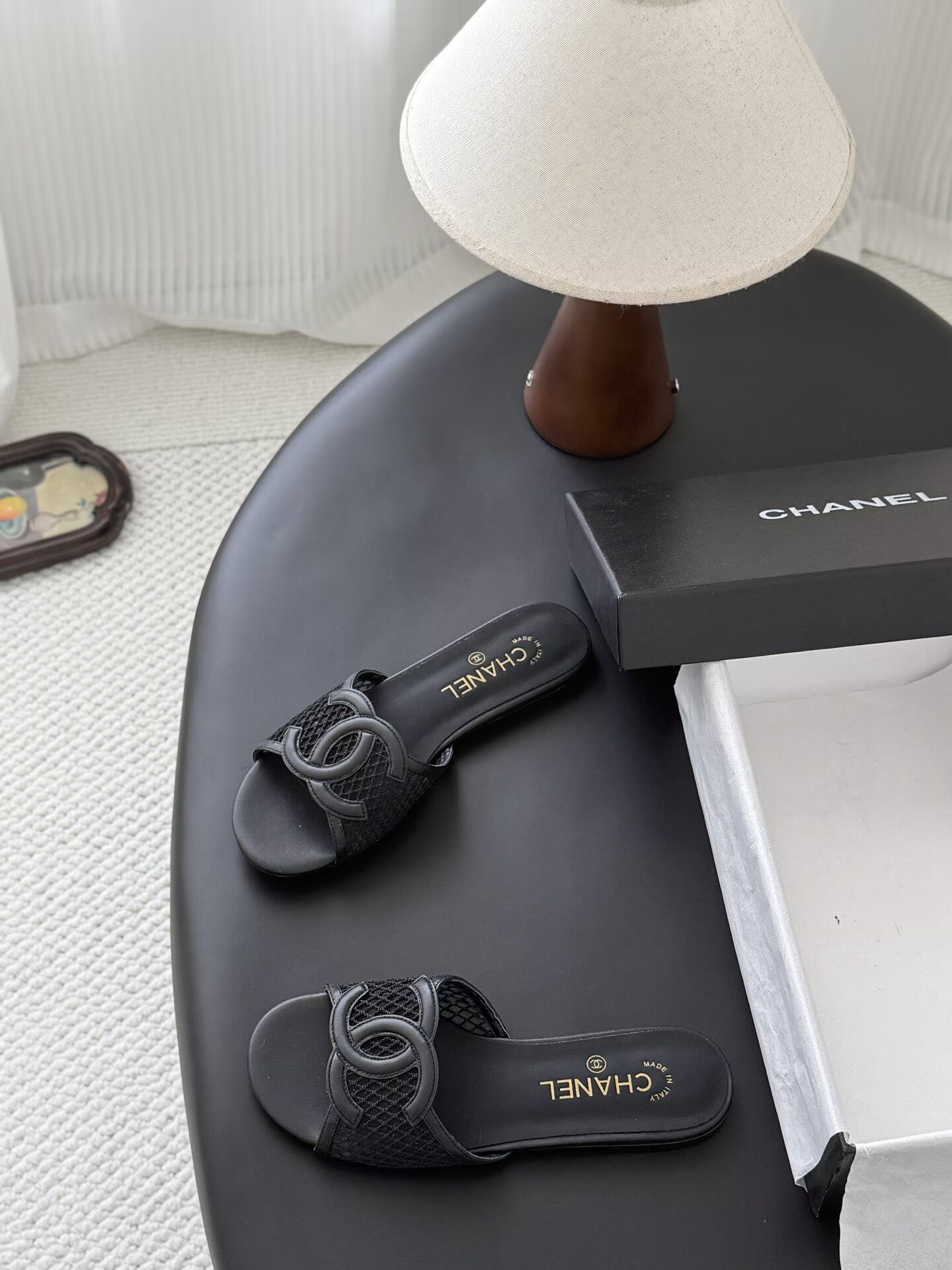 UA Chanel Sandals