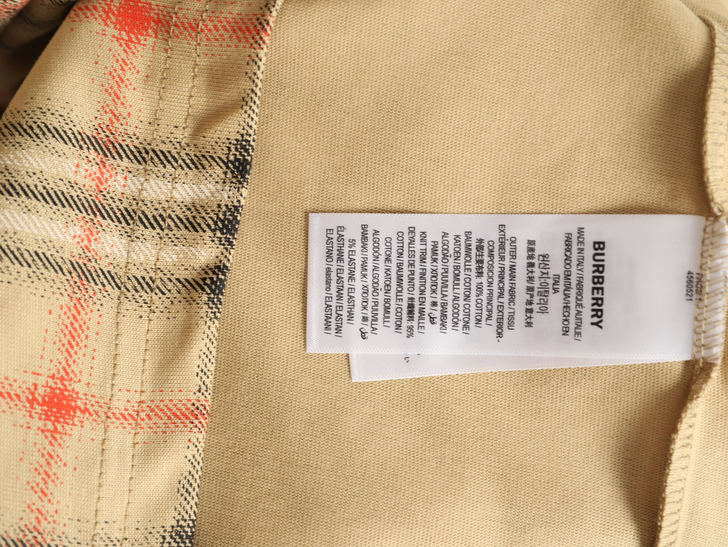 Bv*b*rry 26ss short-sleeved t-shirt