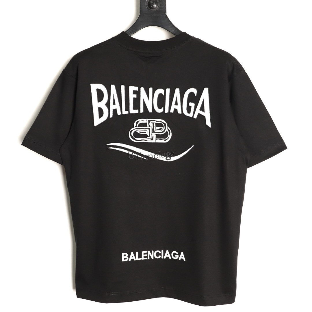 Ba1en*iaga 26ss short-sleeved t-shirt