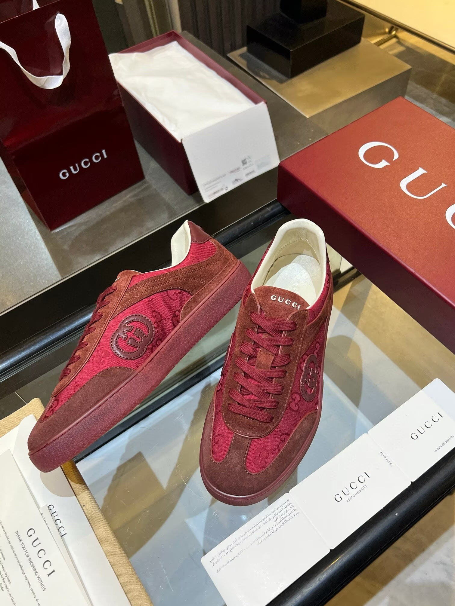 ua Gvc*1 g75 sneaker rosso ancora