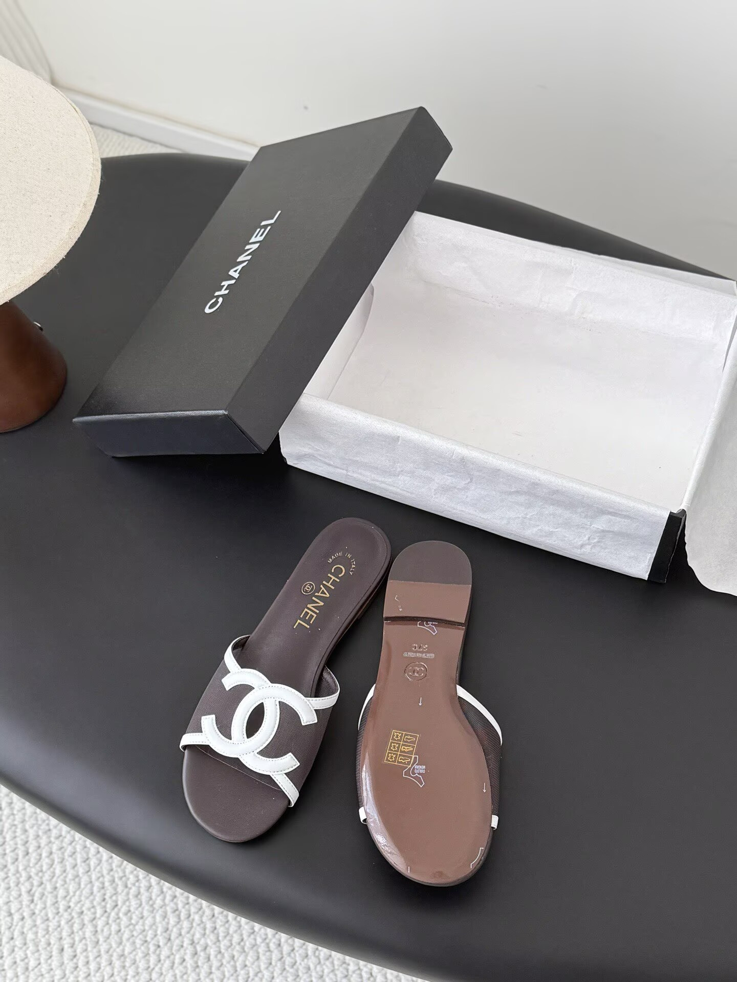 UA Chanel Sandals