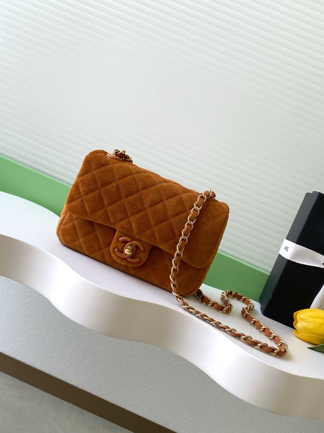 Ch**el Mini Flap Bag AS5989 14x20x6cm