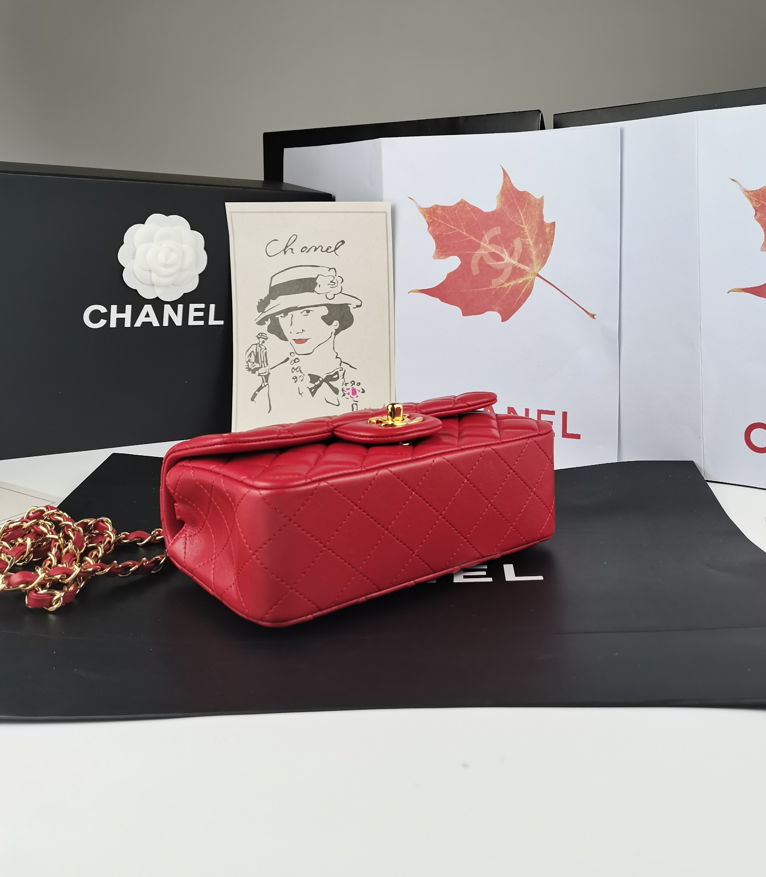Chanel Flap Bag 20x12x6cm