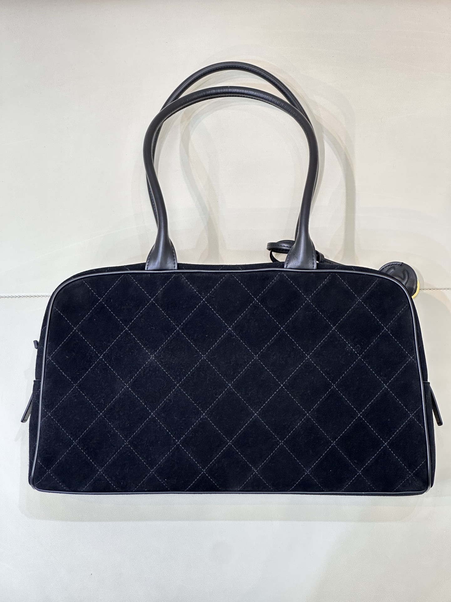 Chanel Bowling Bag 19x35x12.5cm