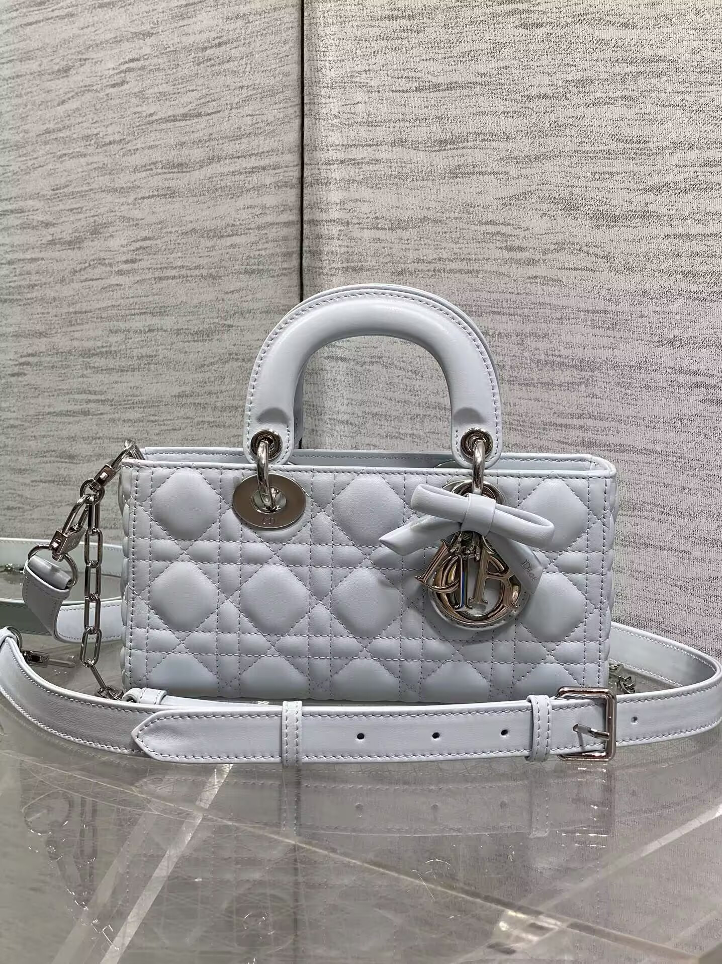 Dior Small Lady D-Joy Bag 22x6x12cm
