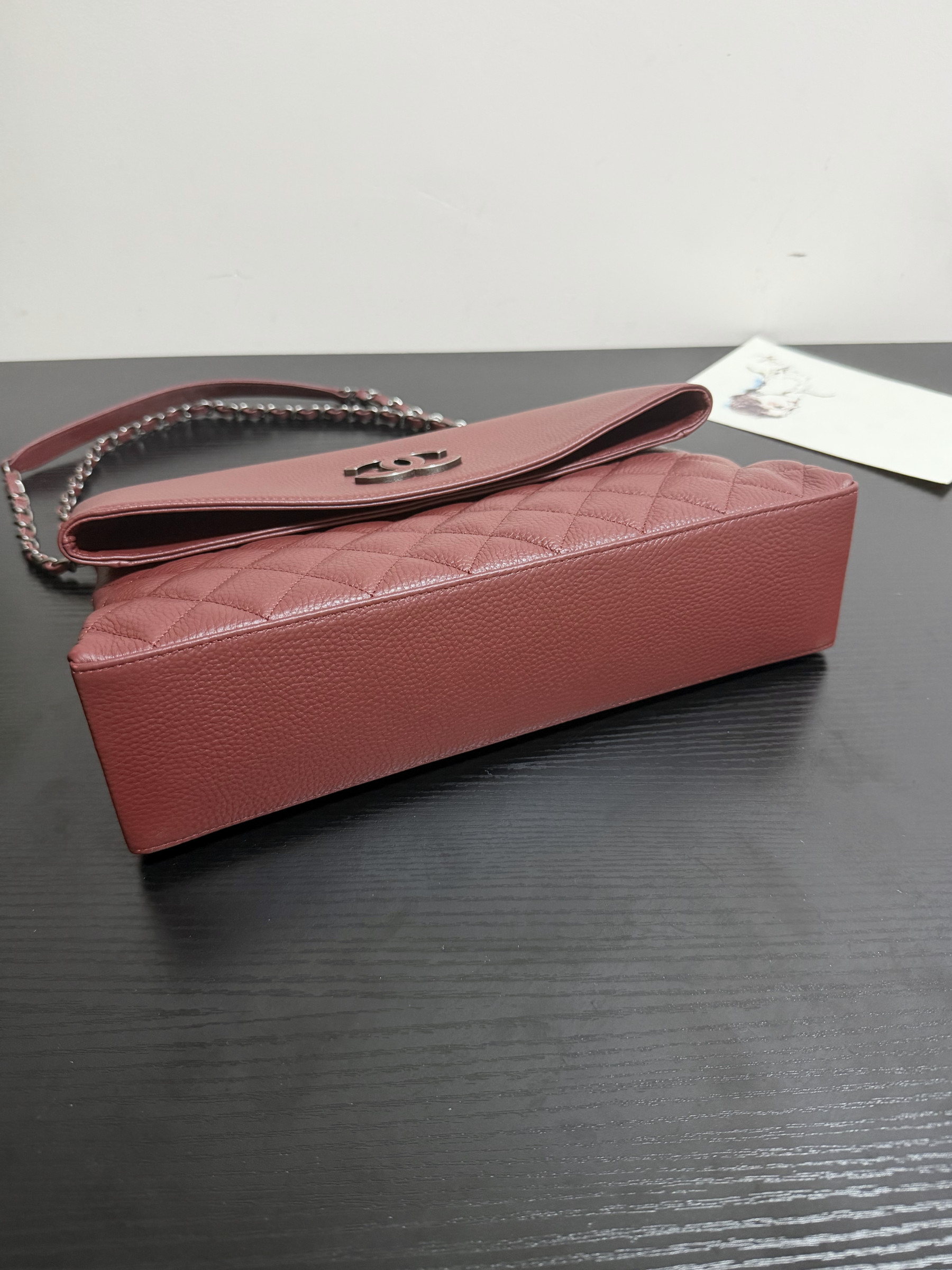 Chanel Hampton Flap Handbag AS7095 32x19x7.5cm