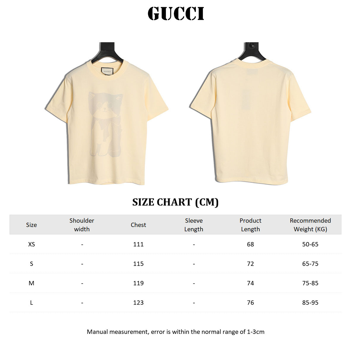 Gvc*1 26ss short-sleeved t-shirt