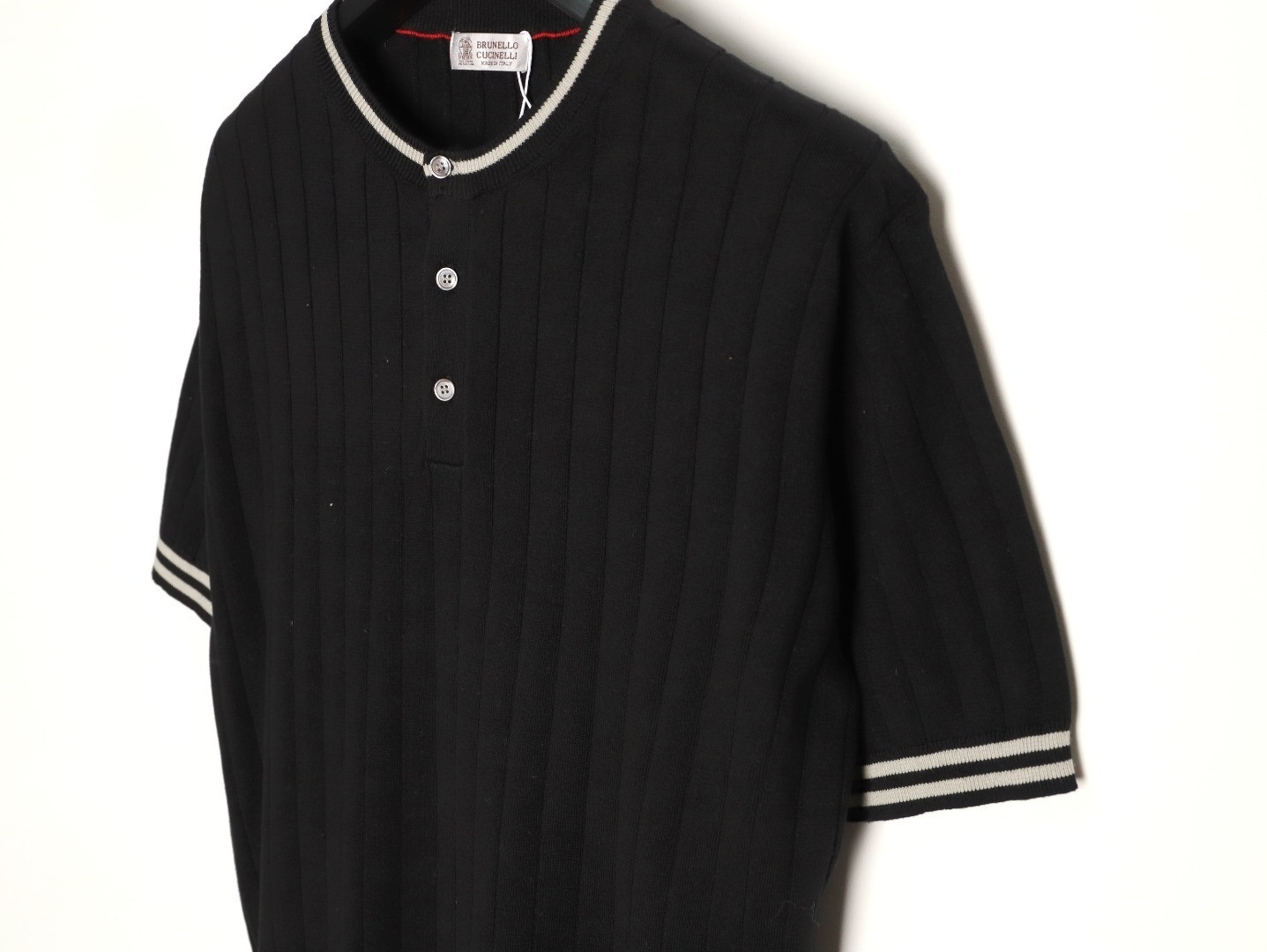 BRUNELLO CUCINELLI Knitting Short-sleeved T-shirt
