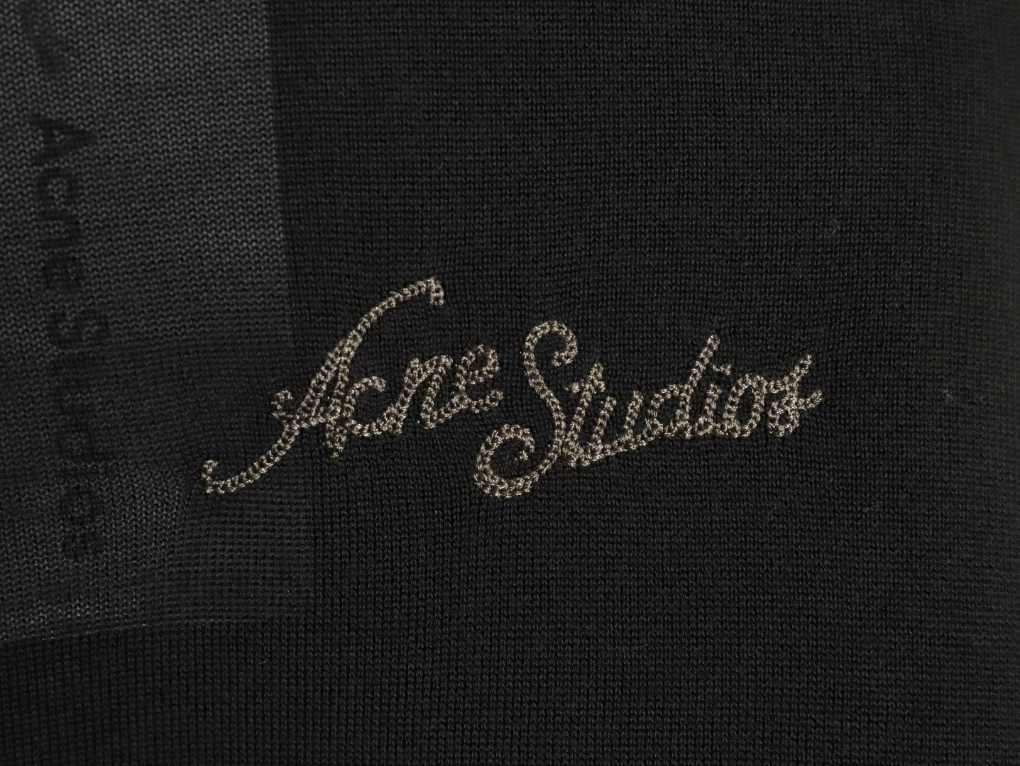 ACNE STUDIOS Knitting Short-sleeved T-shirt