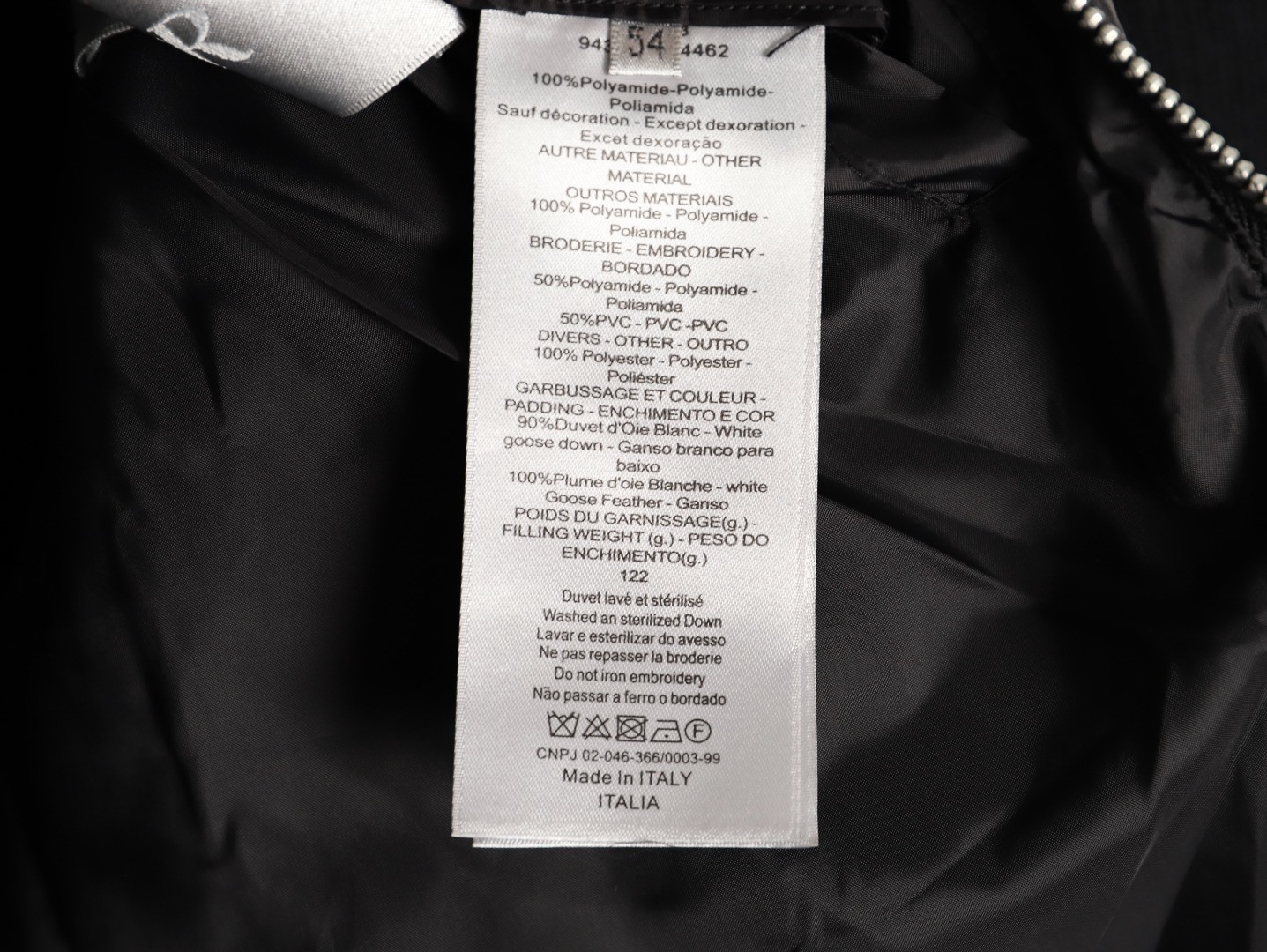 D10r short puffer jacket
