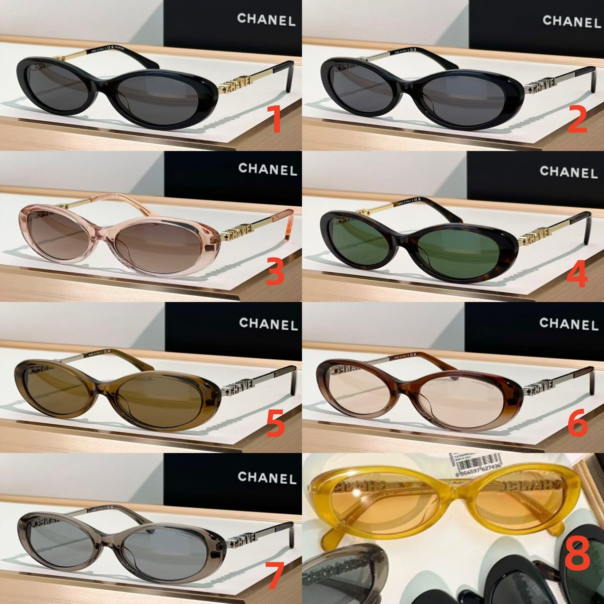 Ch**el glasses