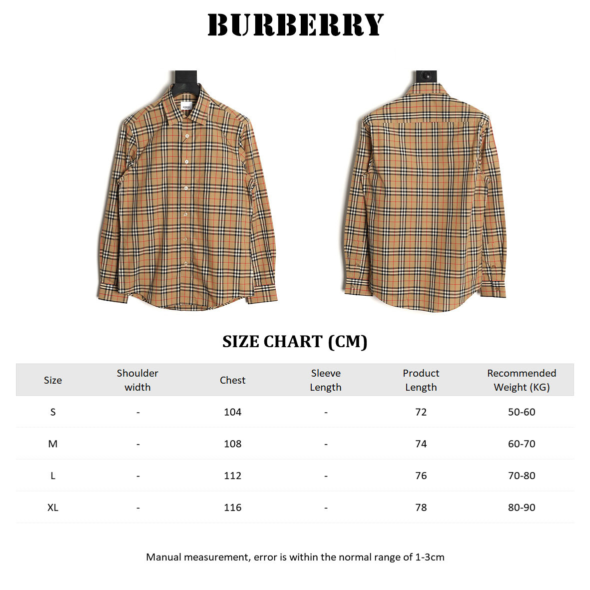 Burberry Long-sleeved Shirts