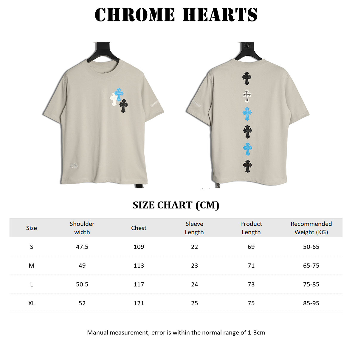 Ch*0me He**ts short-sleeved t-shirt