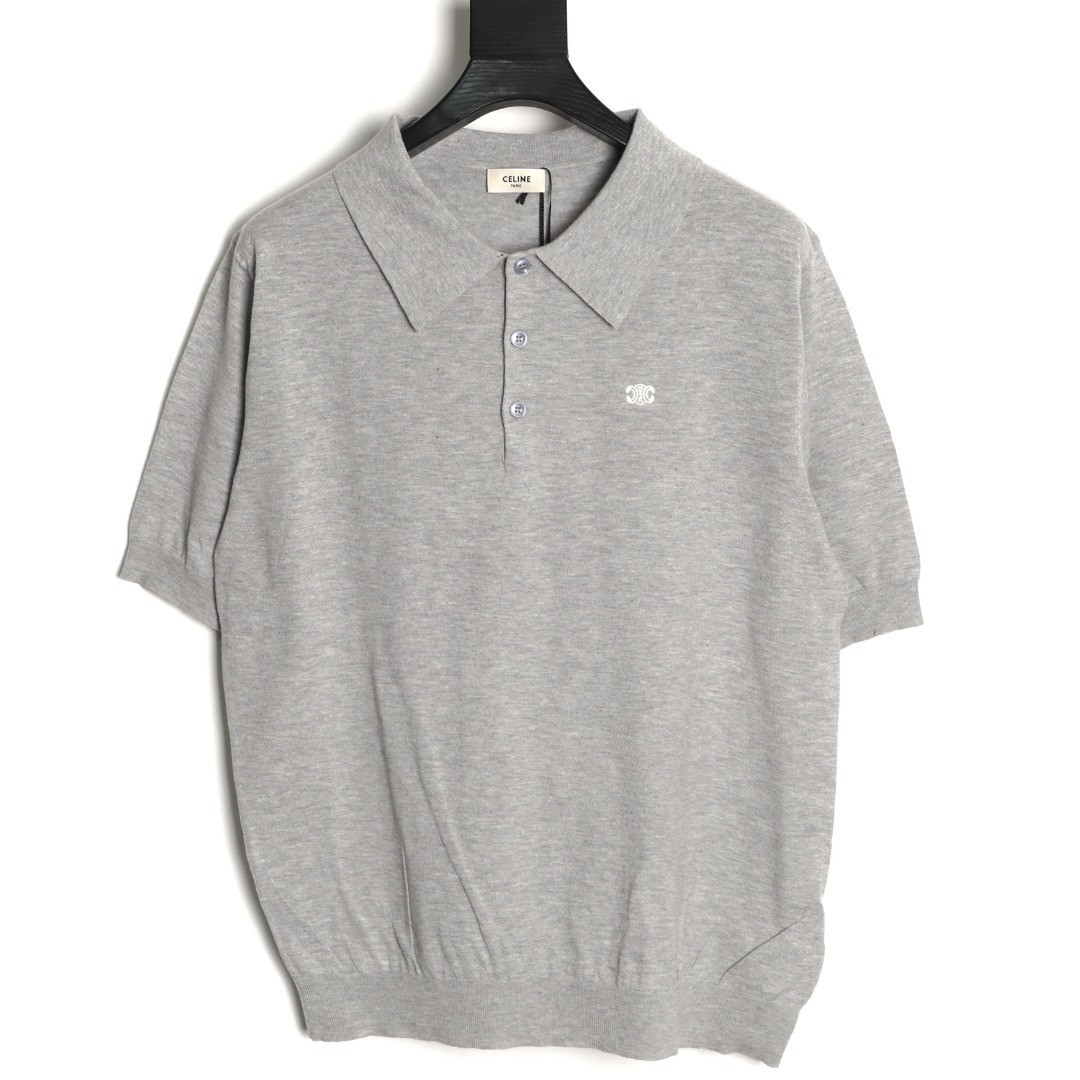 CELINE Short-sleeved Polo shirt