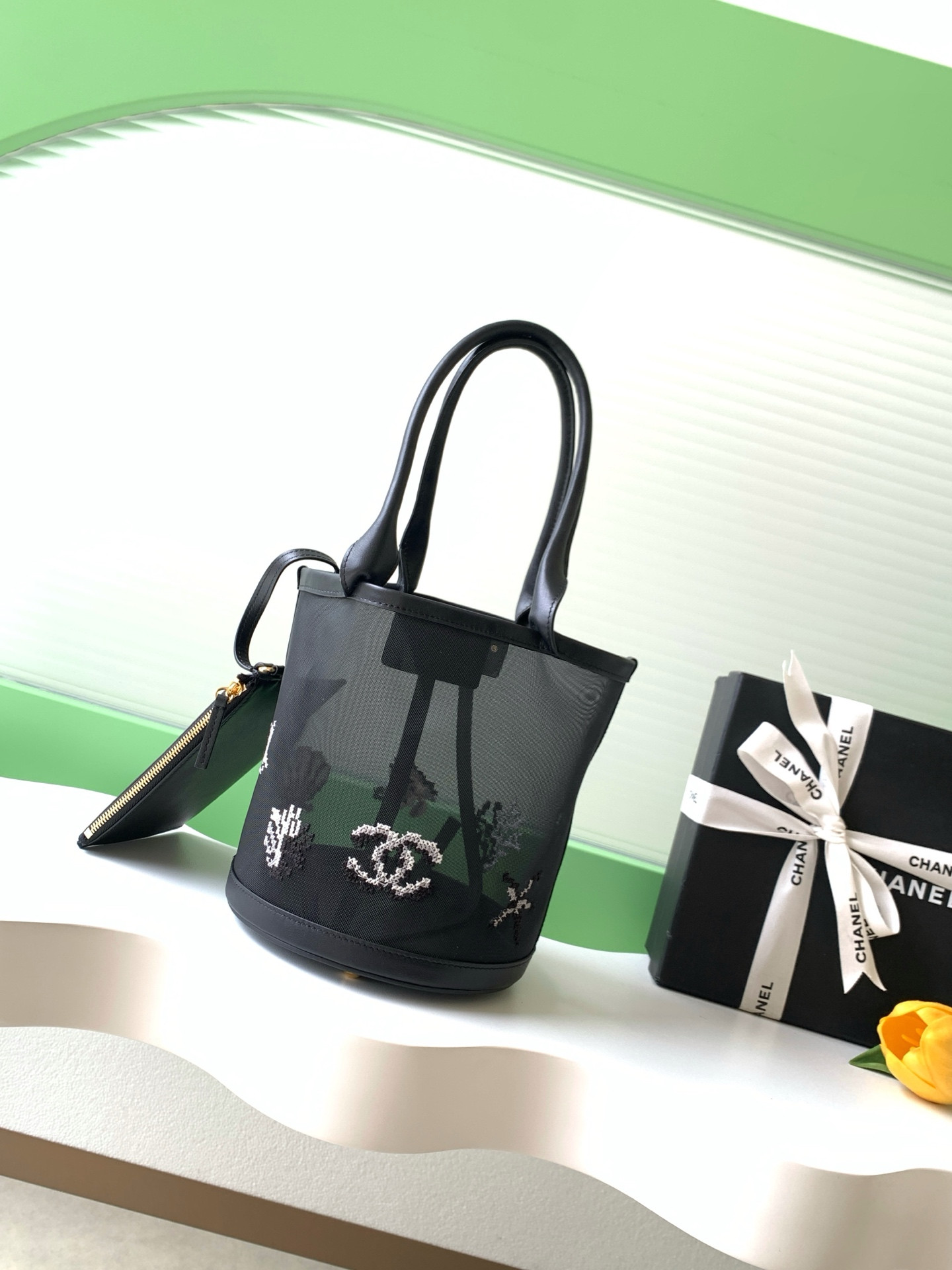 CHANEL Large Bucket Bag AS6189 31x24x23cm