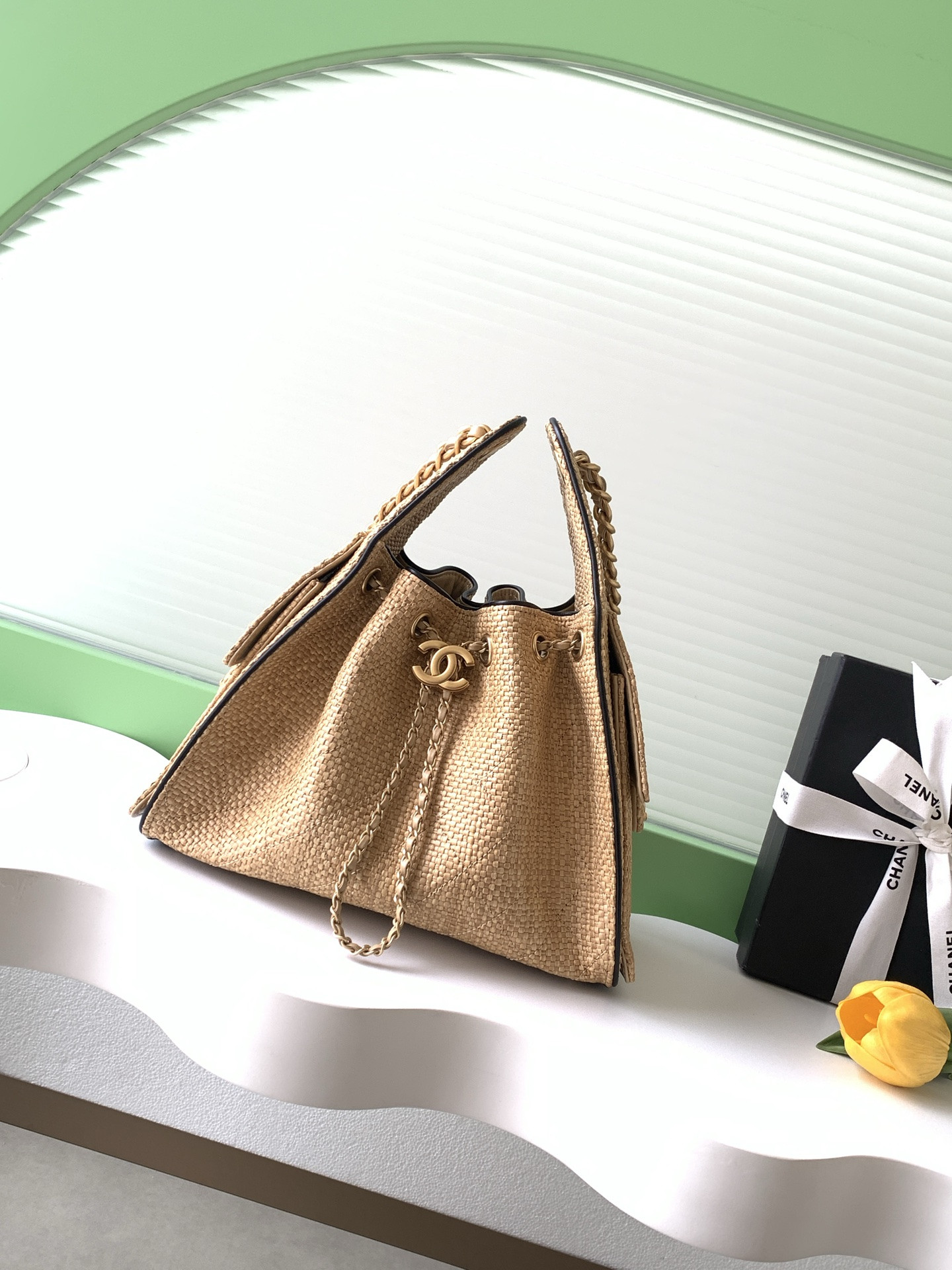 CHANEL Kleine Chanel 25 tas AS5631 30x26x14cm