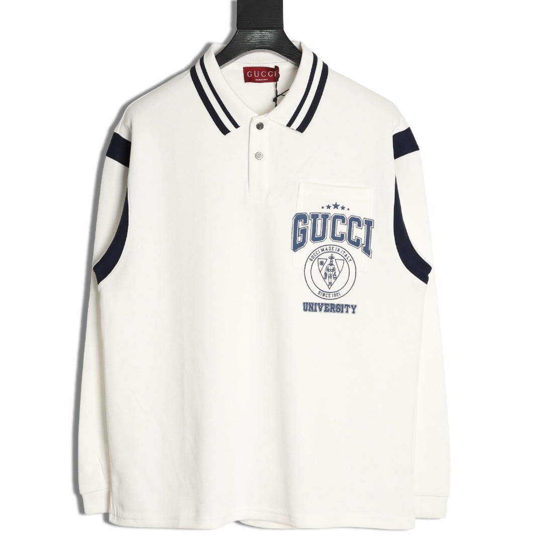 Gvc*1 Long-sleeved Polo Shirt
