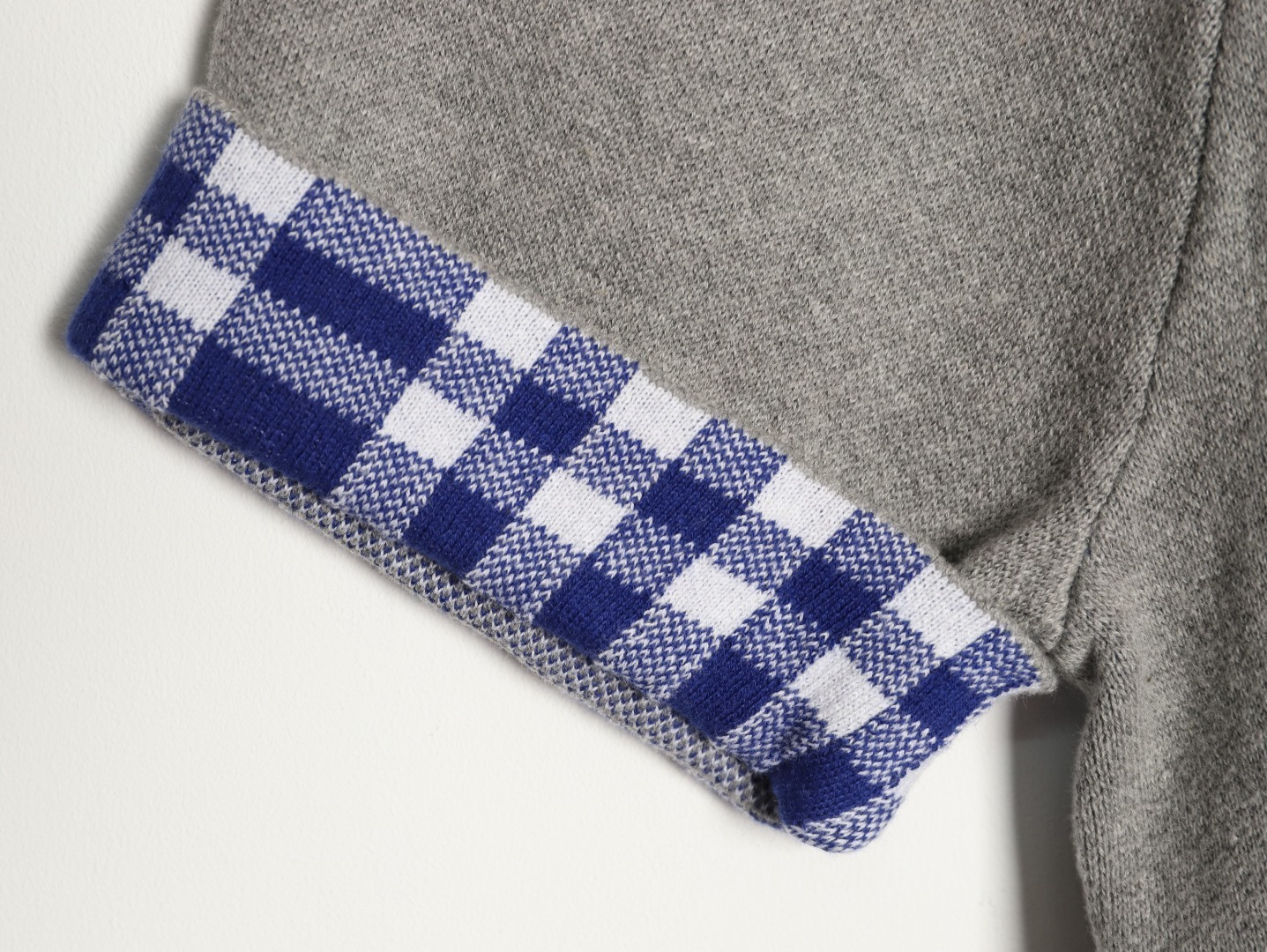 L0ew* knitting short-sleeved t-shirt