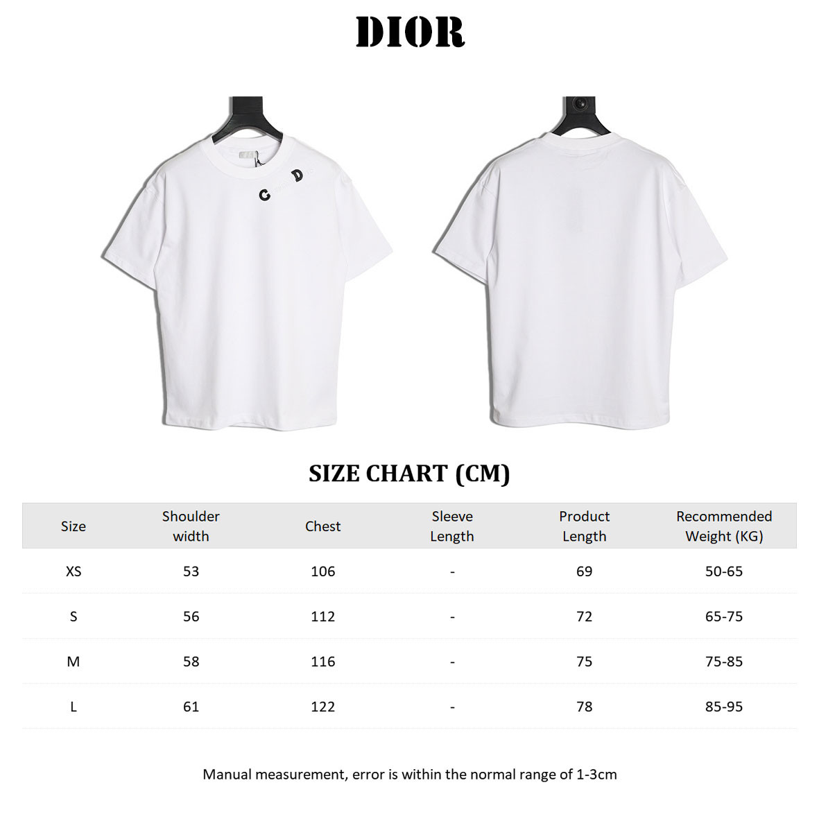 D10r 26ss short-sleeved t-shirt