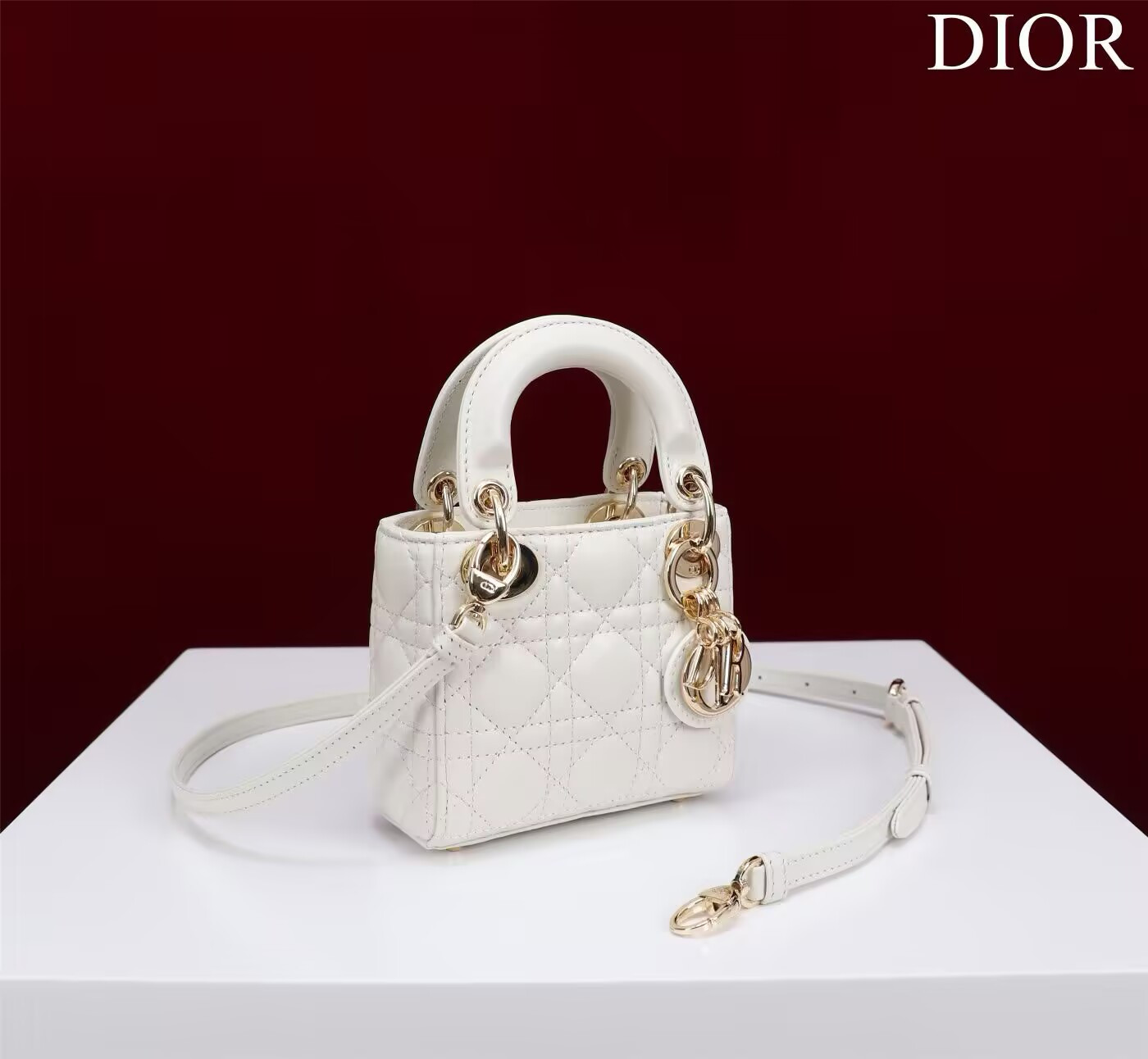 Dior Micro Lady Bag 12x10x5cm