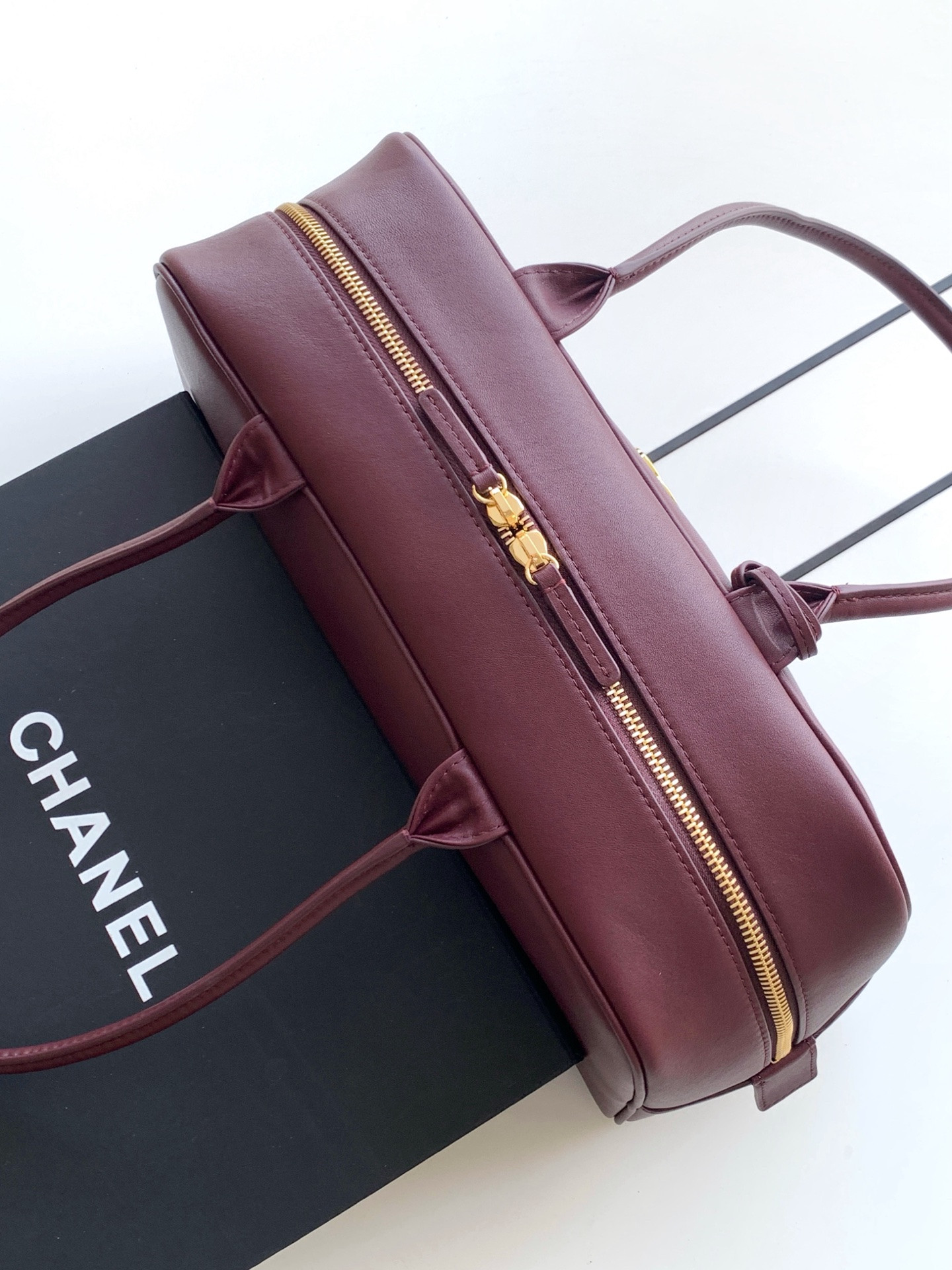 Chanel Large Bowling Bag AS6211 19x35.5x12.5cm
