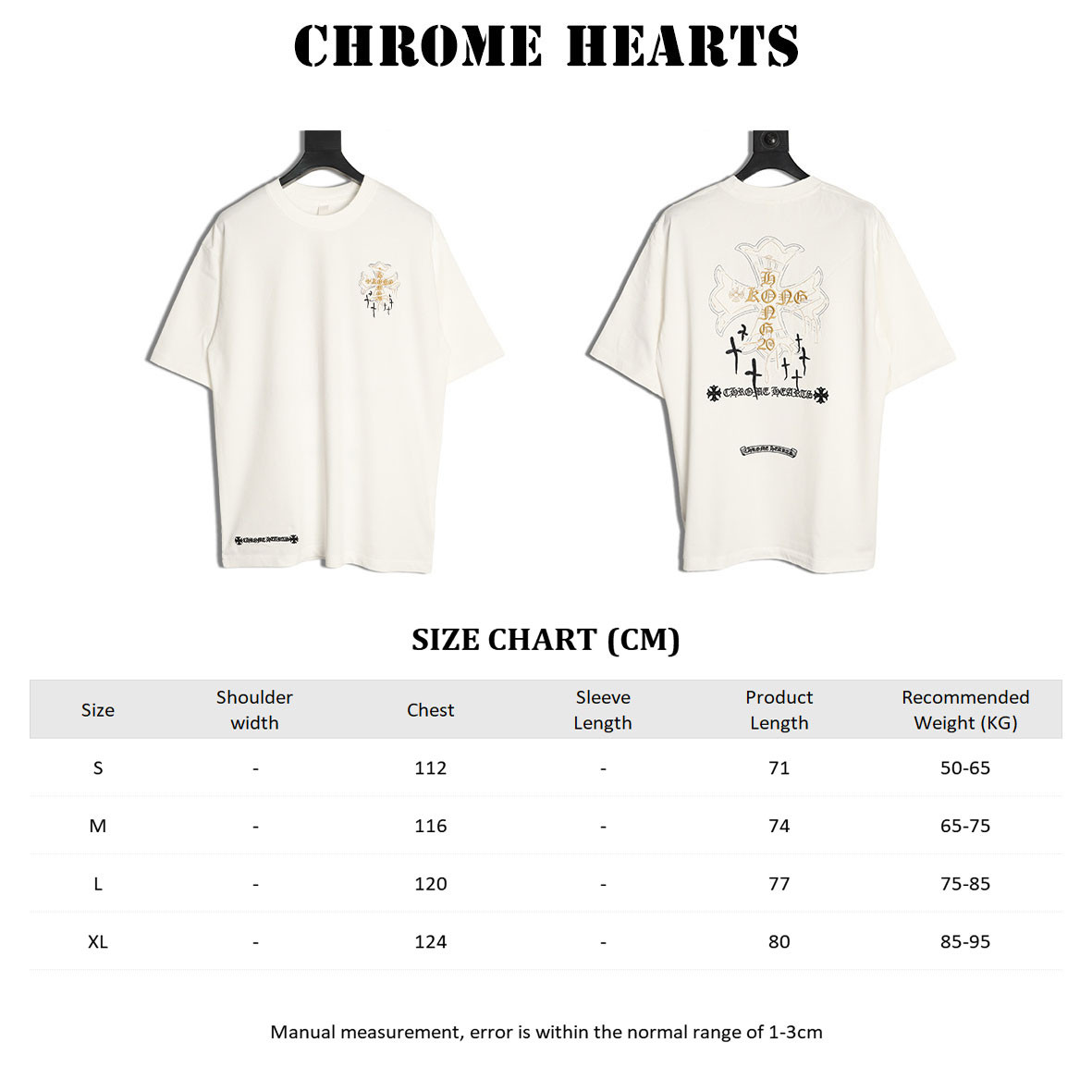 Ch*0me He**ts short-sleeved t-shirt