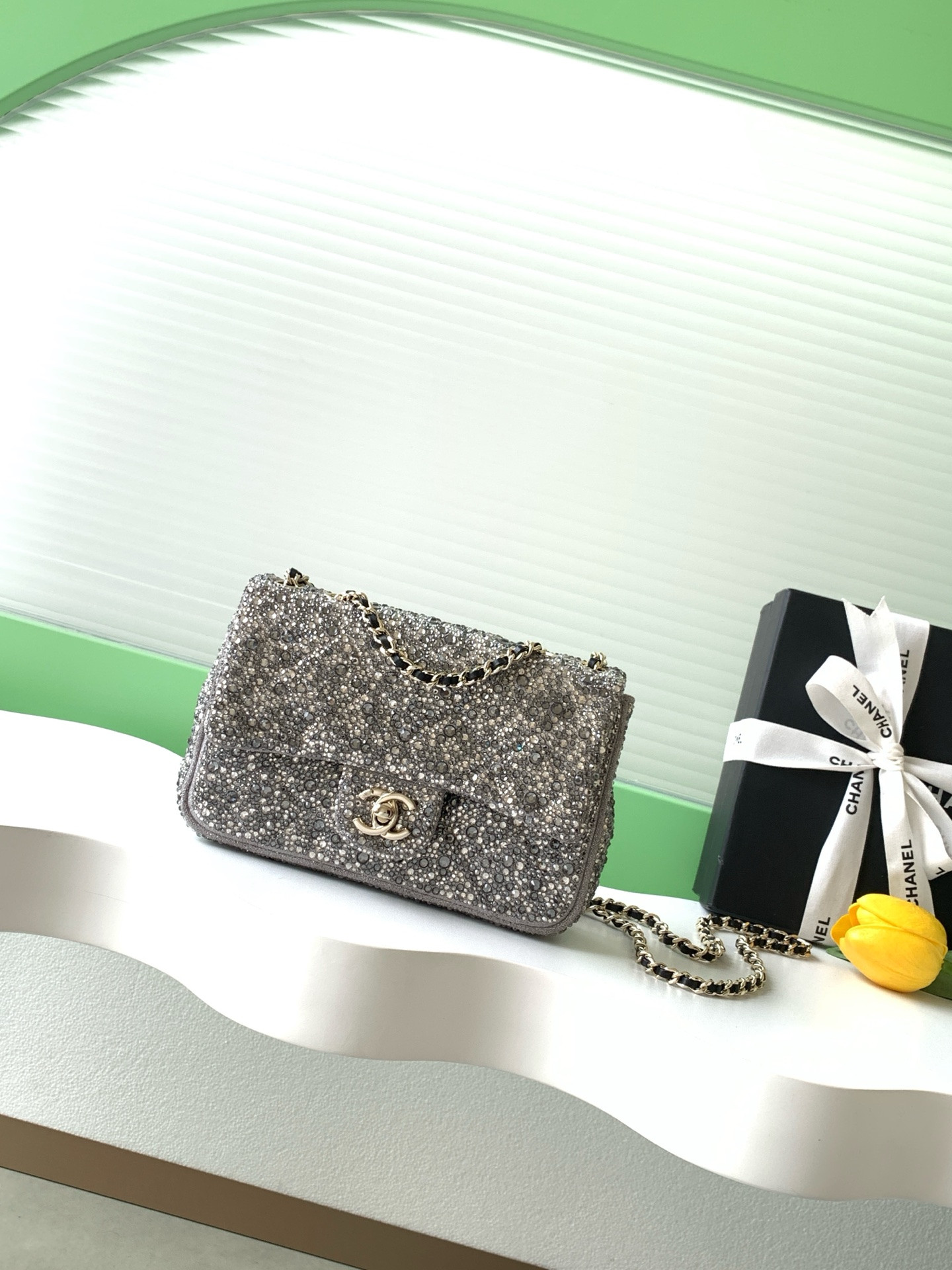 Chanel Evening Flap Bag AS4297 13x21x8cm