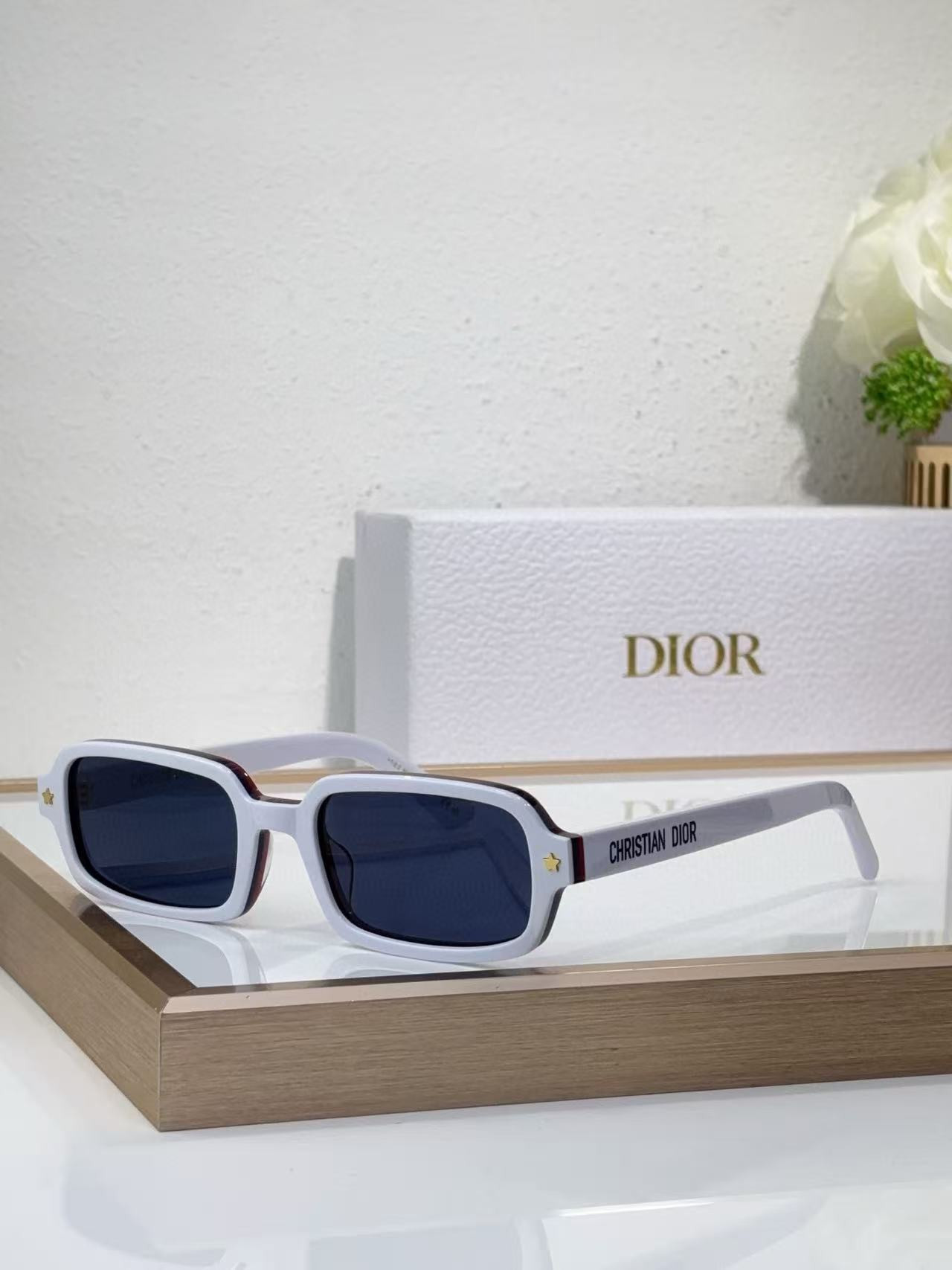 D10r Pacific S3I Rectangular Glasses