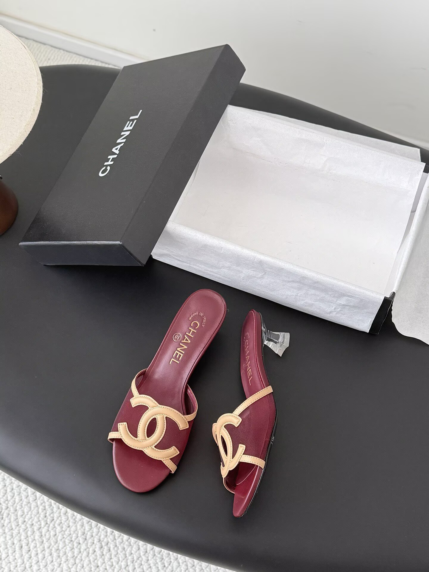 UA Chanel Sandals 4.5cm Heel