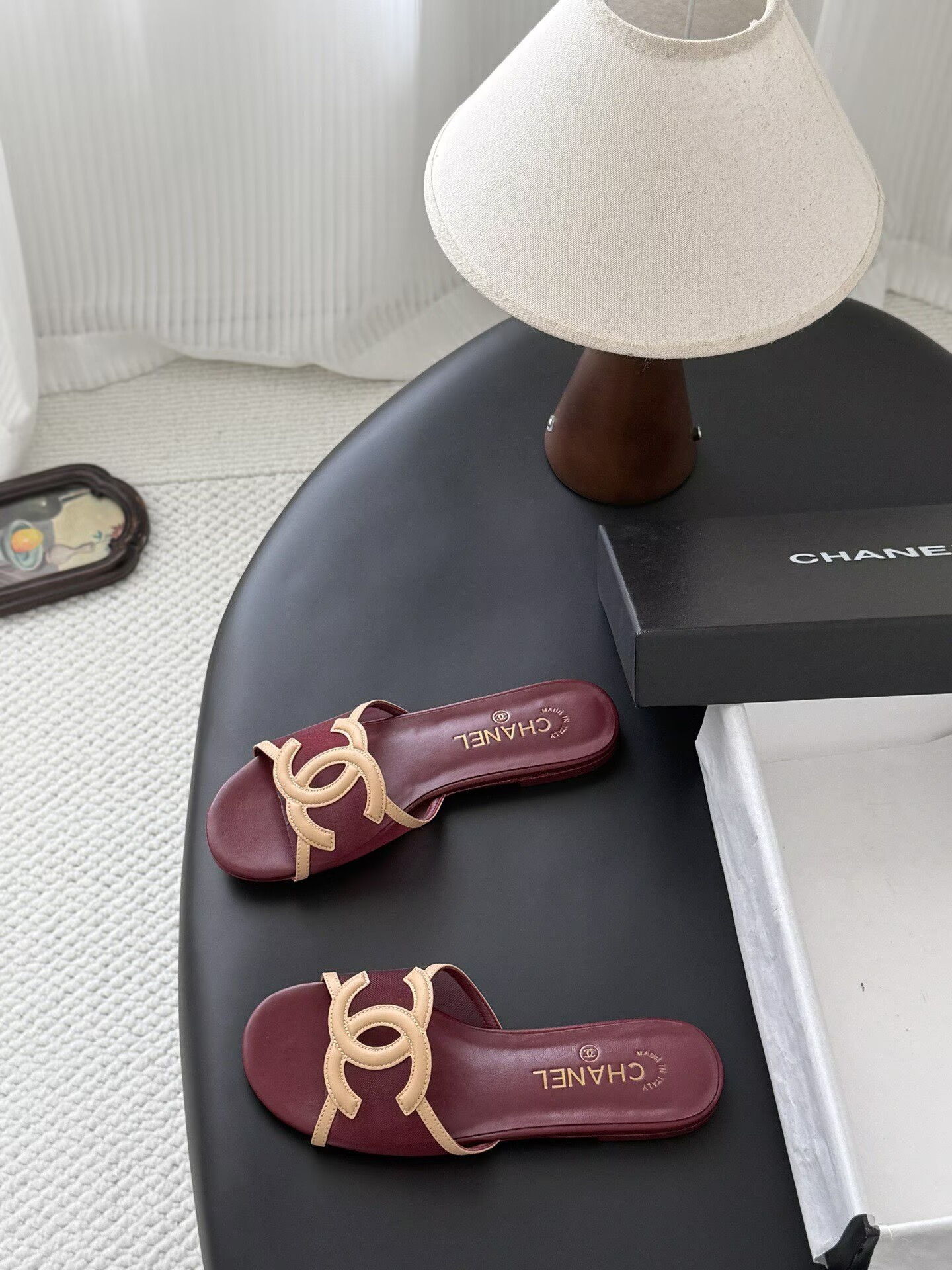 UA Chanel Sandals