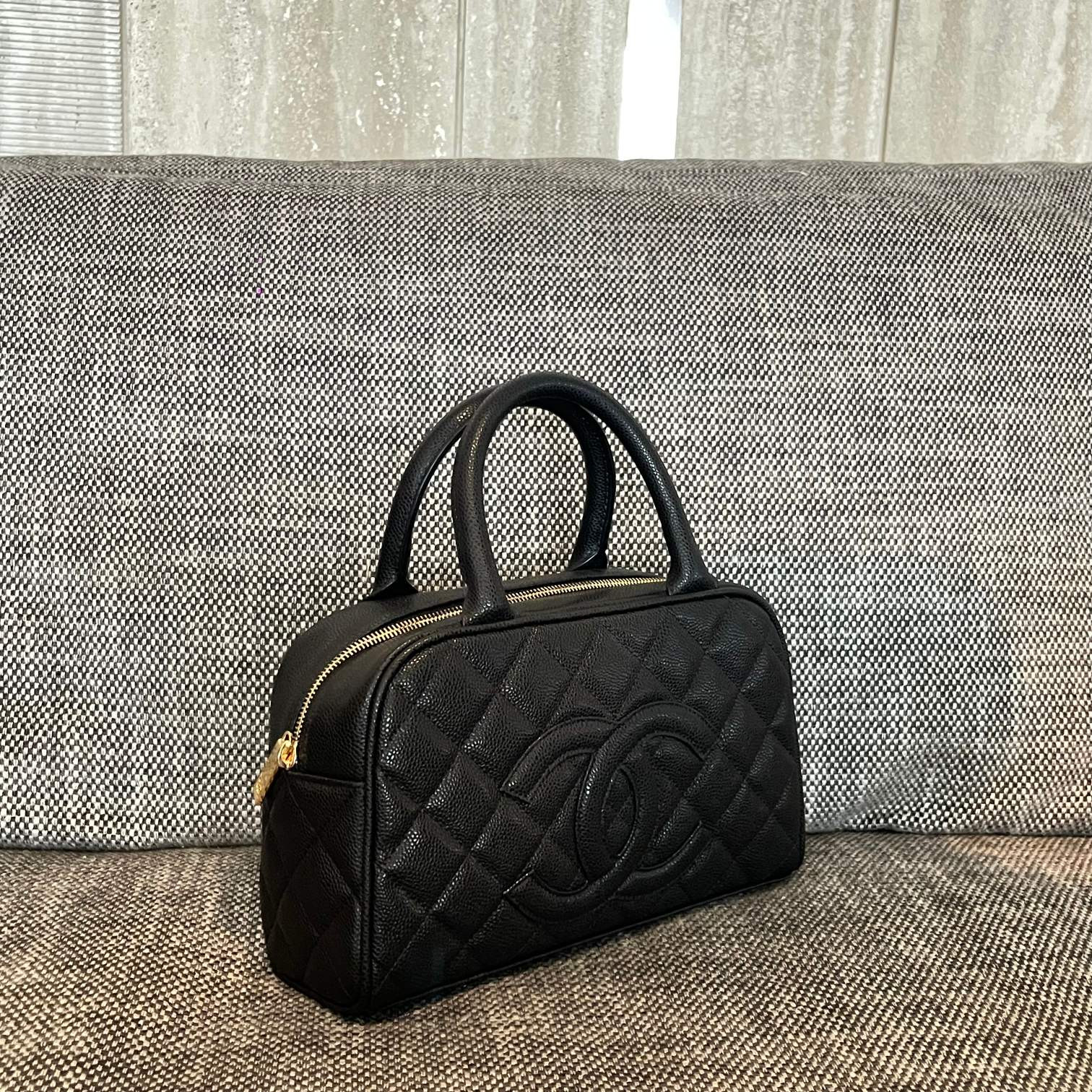 Chanel Bowling Bag 29x17x10cm