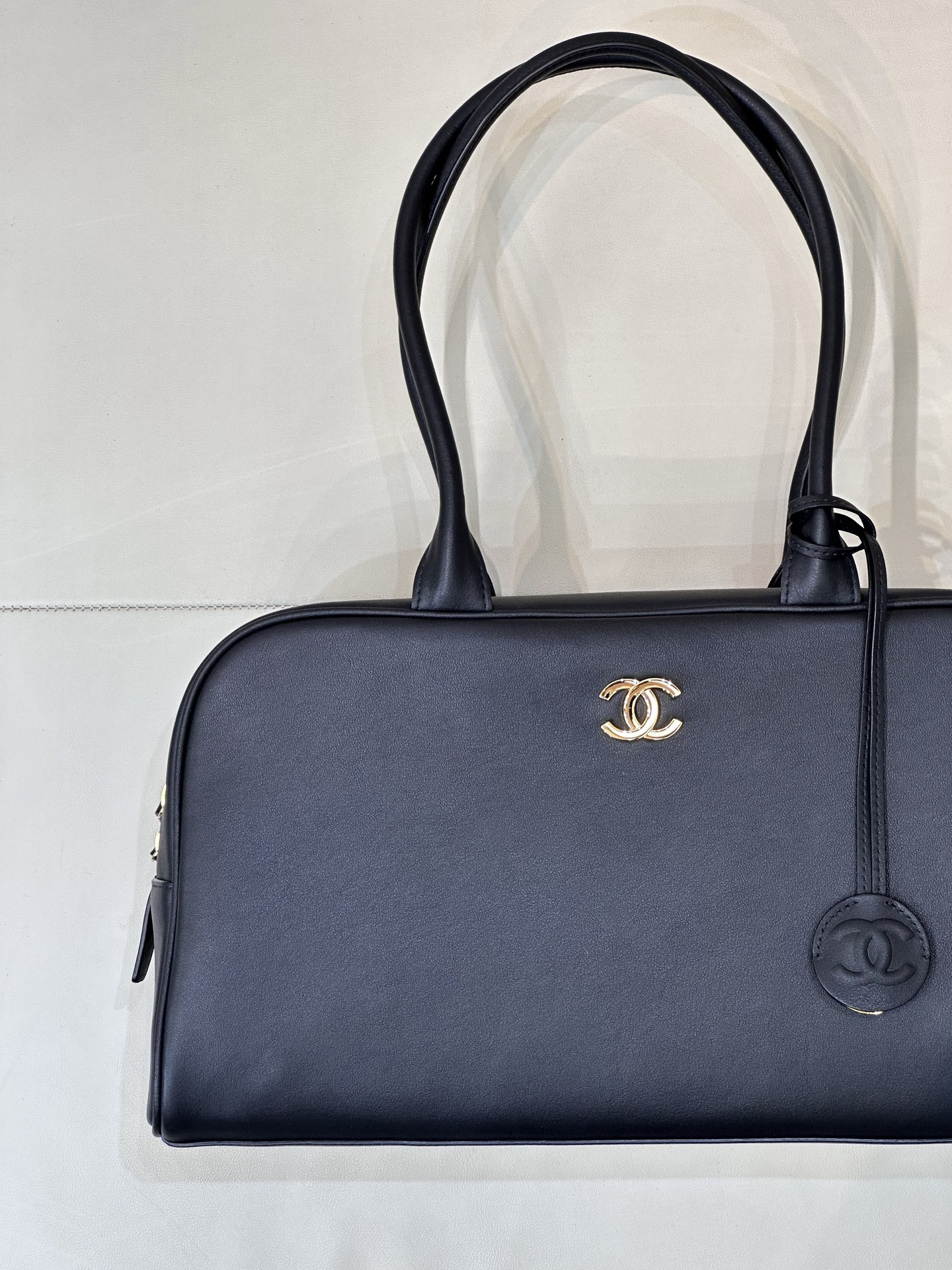 Chanel Large Bowling Bag AS6211 19x35.5x12.5cm