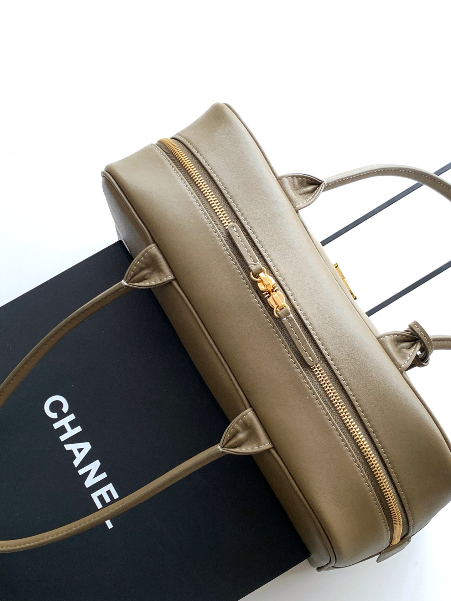 Chanel Large Bowling Bag AS6211 19x35.5x12.5cm