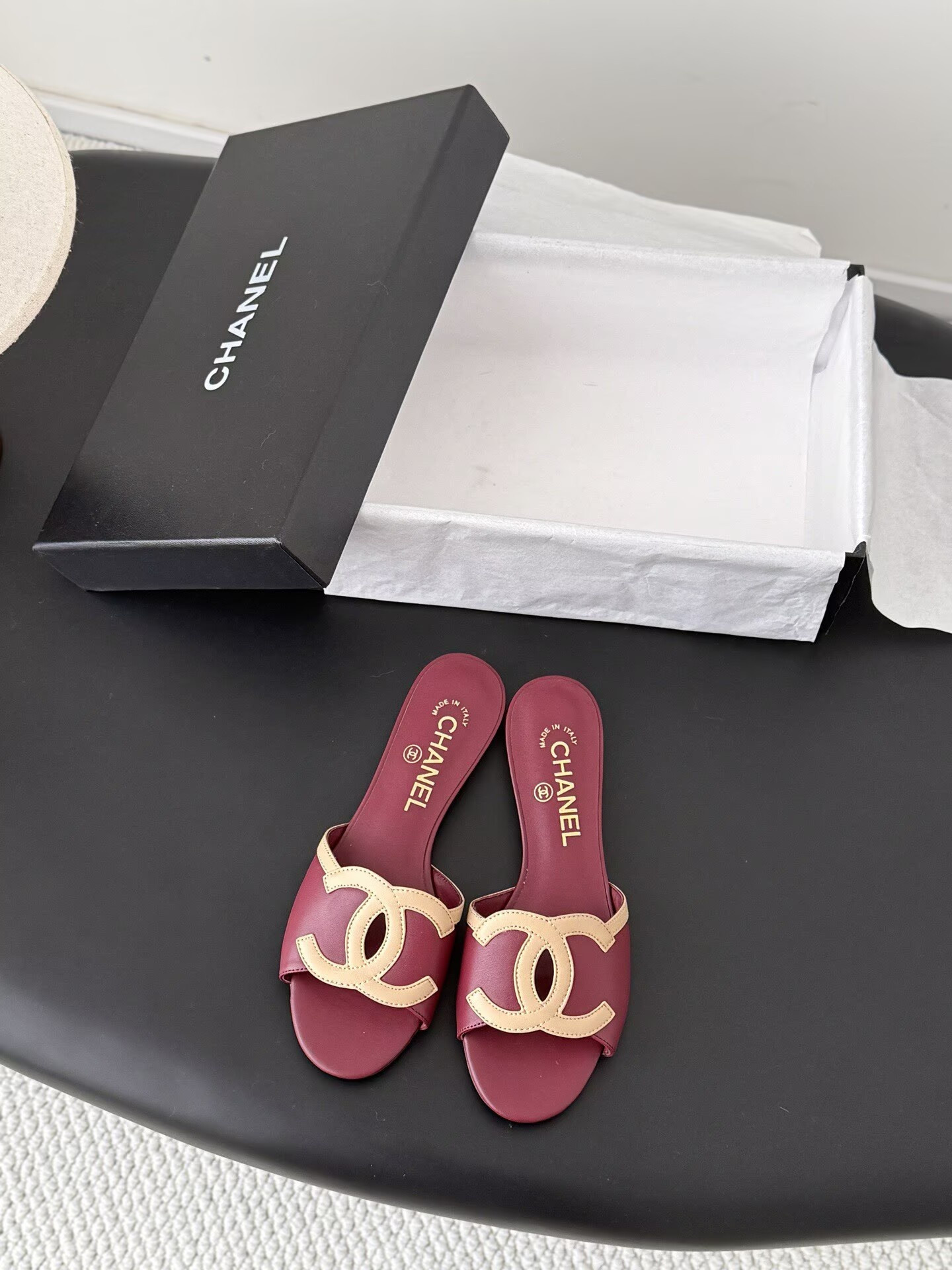 UA Chanel Sandals