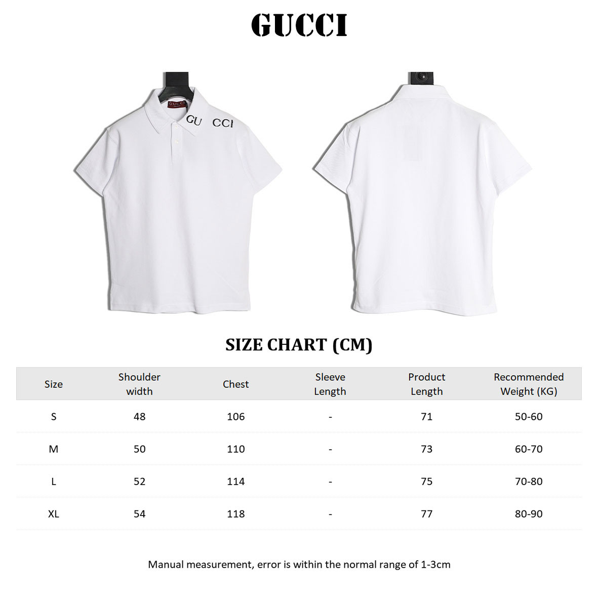 Gucci 25ss Short-sleeved Polo shirt