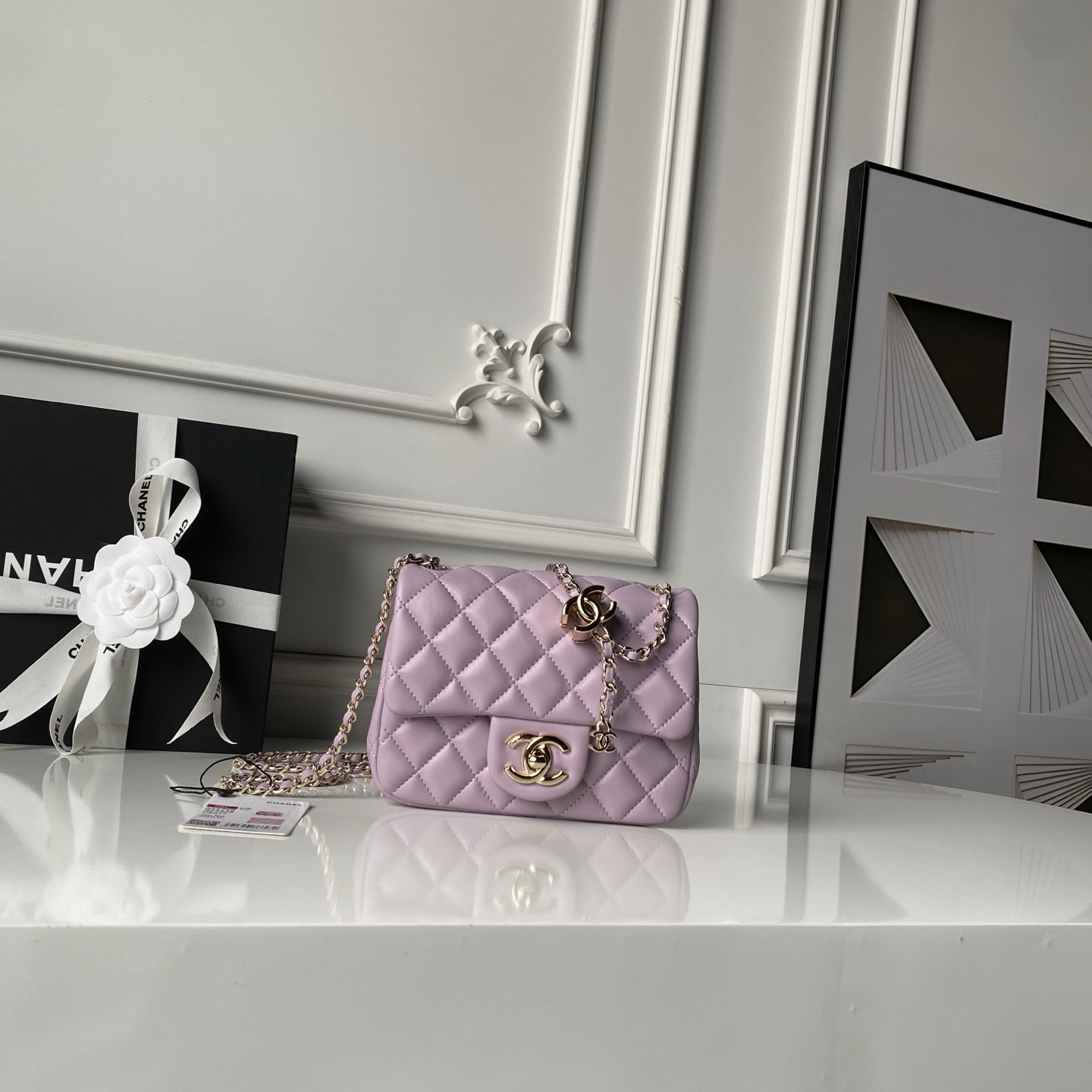 Chanel Classic Flap Handbag CF AS5758 18x13x7cm