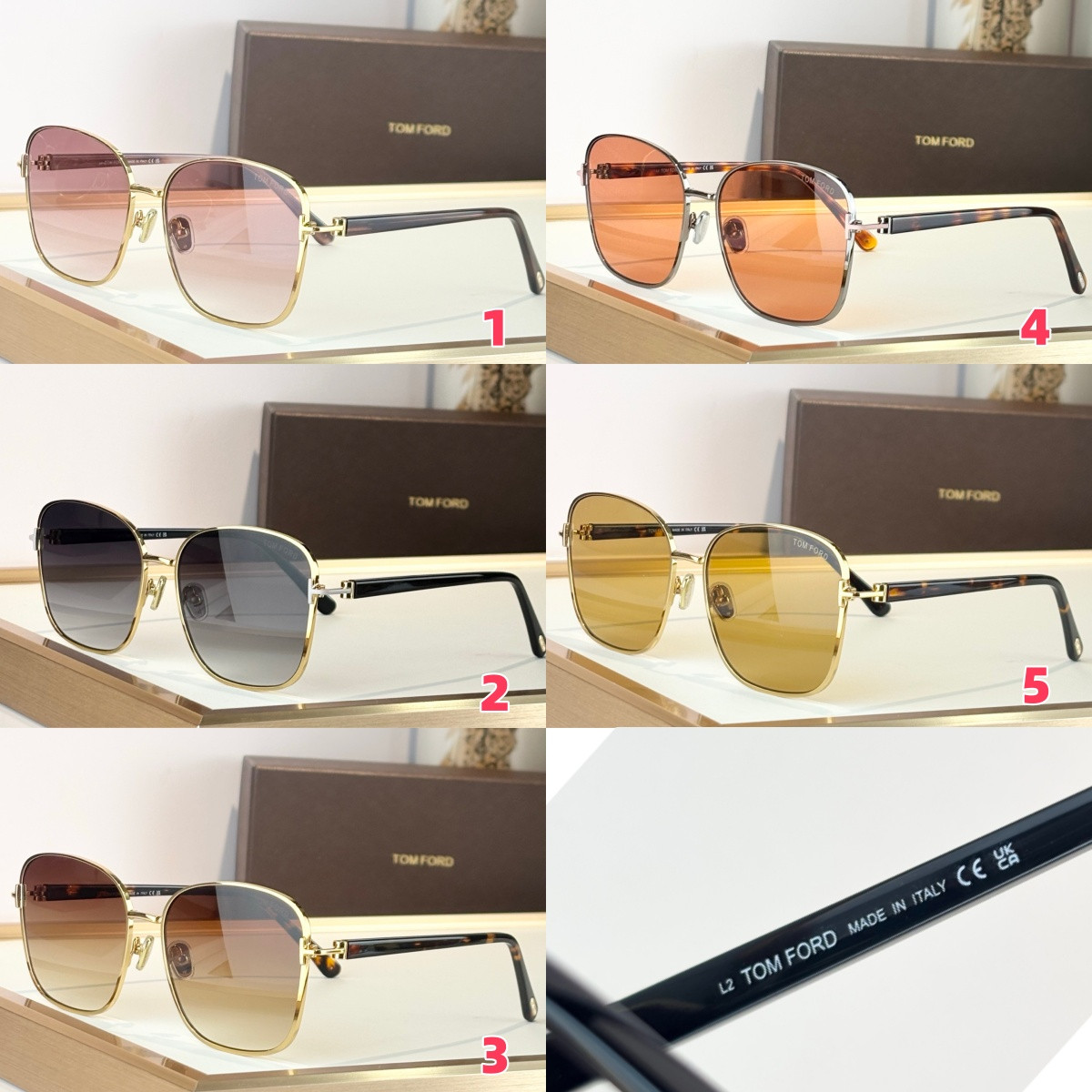 t0m F0rd glasses tf1029 57-17-140