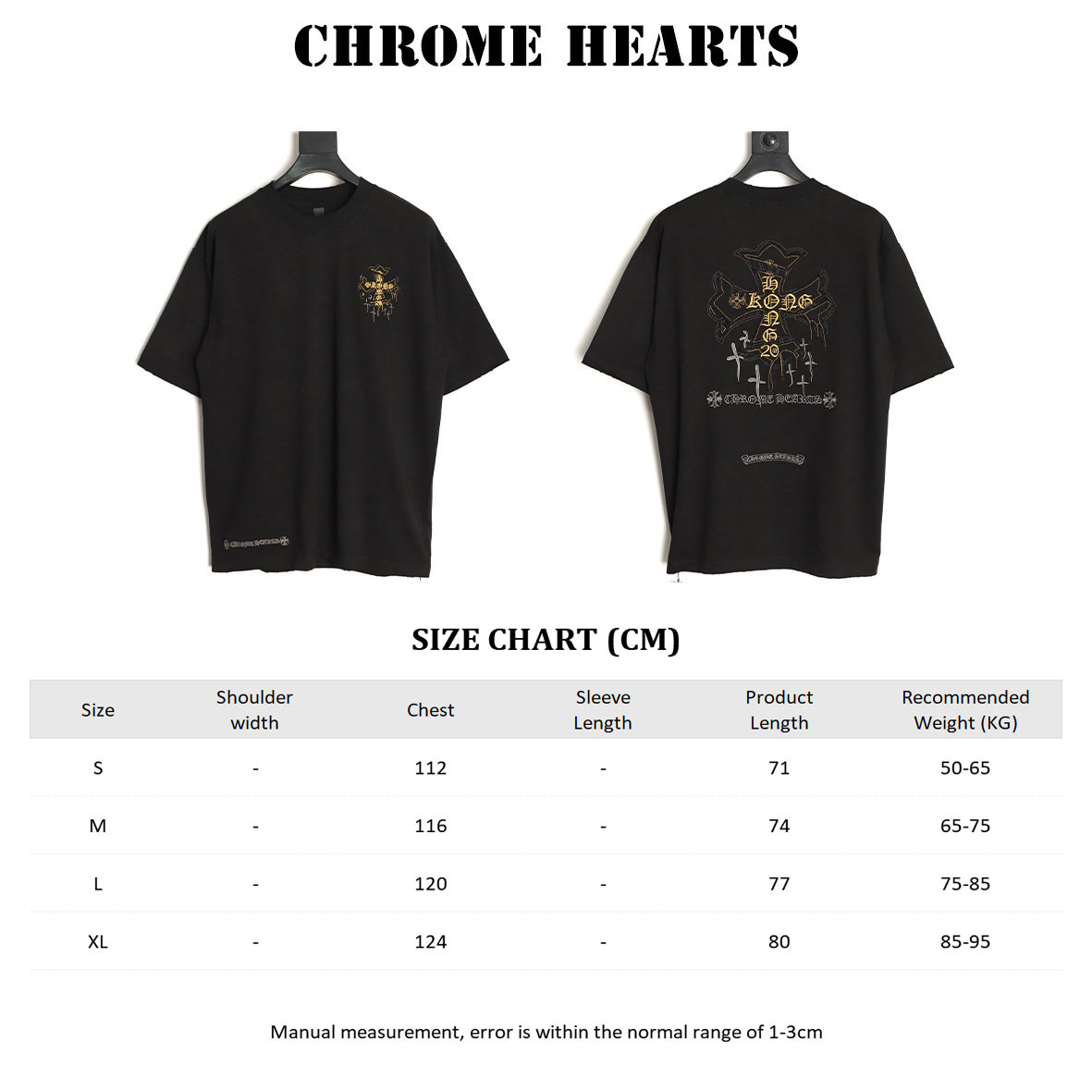 Ch*0me He**ts short-sleeved t-shirt